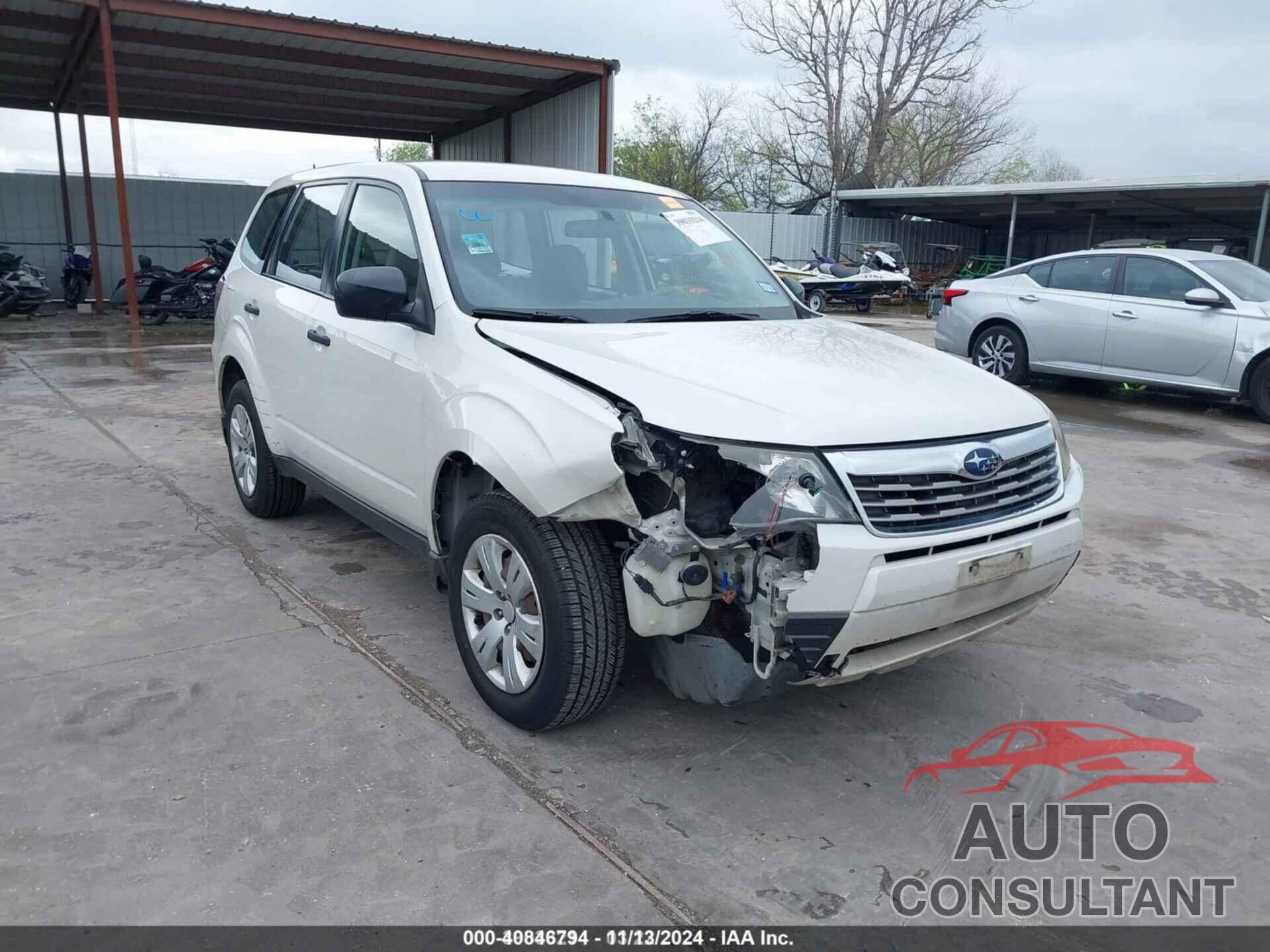 SUBARU FORESTER 2009 - JF2SH61629H719693