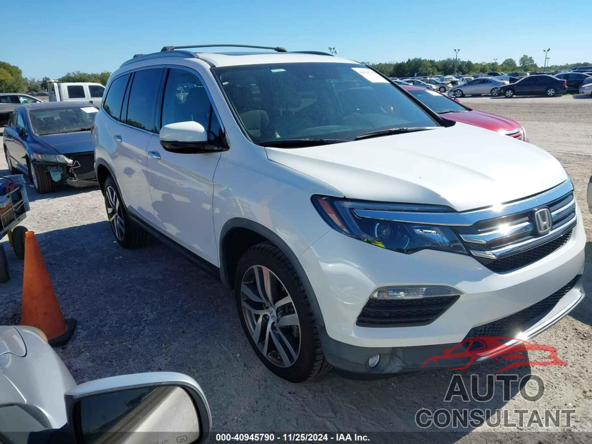 HONDA PILOT 2017 - 5FNYF6H03HB070386