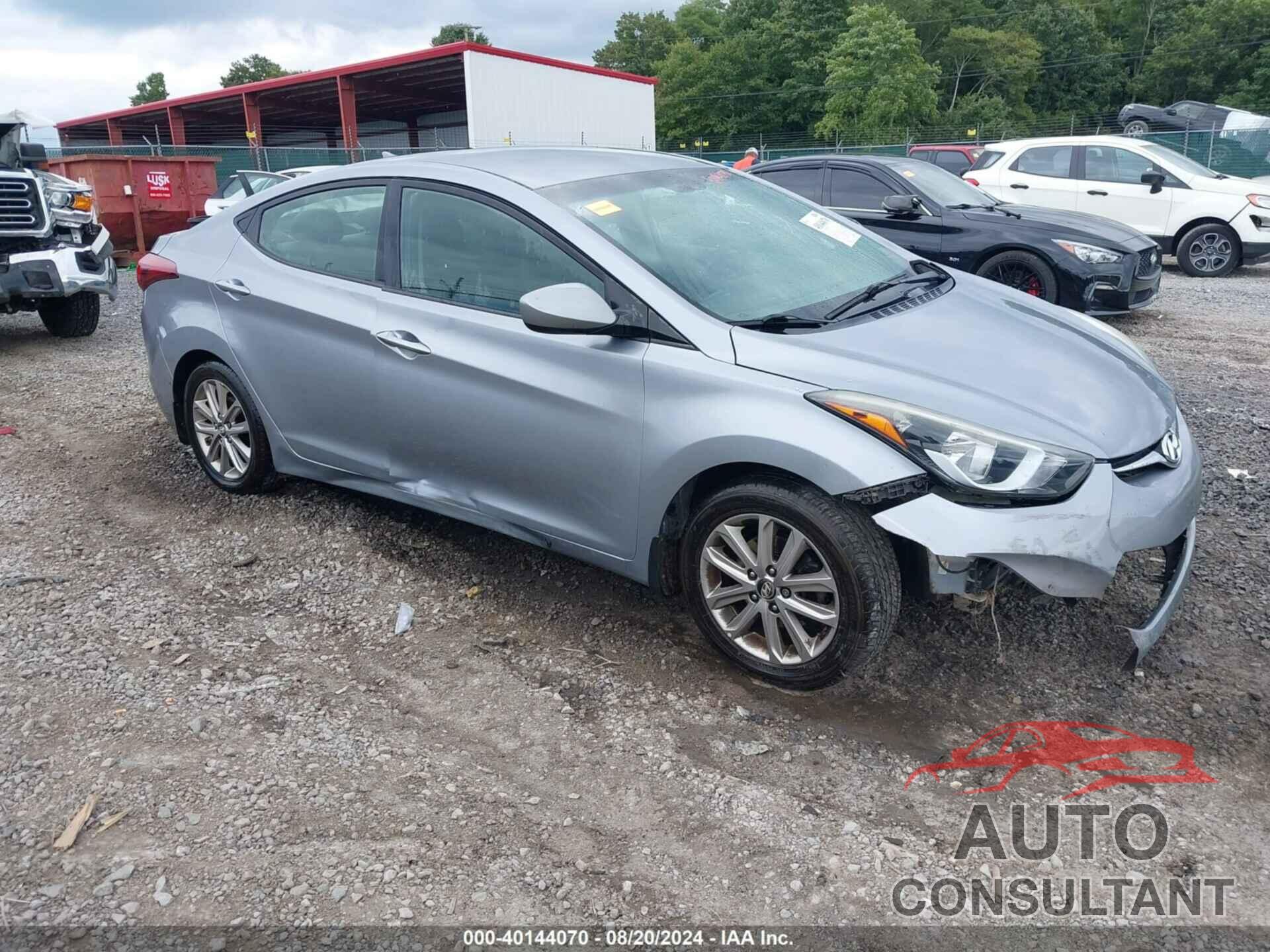 HYUNDAI ELANTRA 2016 - 5NPDH4AE9GH654326