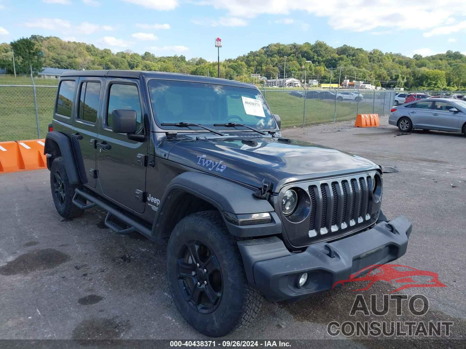 JEEP WRANGLER UNLIMITED 2018 - 1C4HJXDG3JW136962