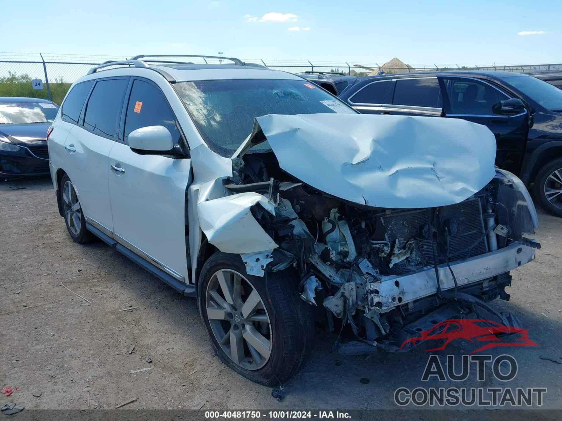 NISSAN PATHFINDER 2015 - 5N1AR2MM6FC698183
