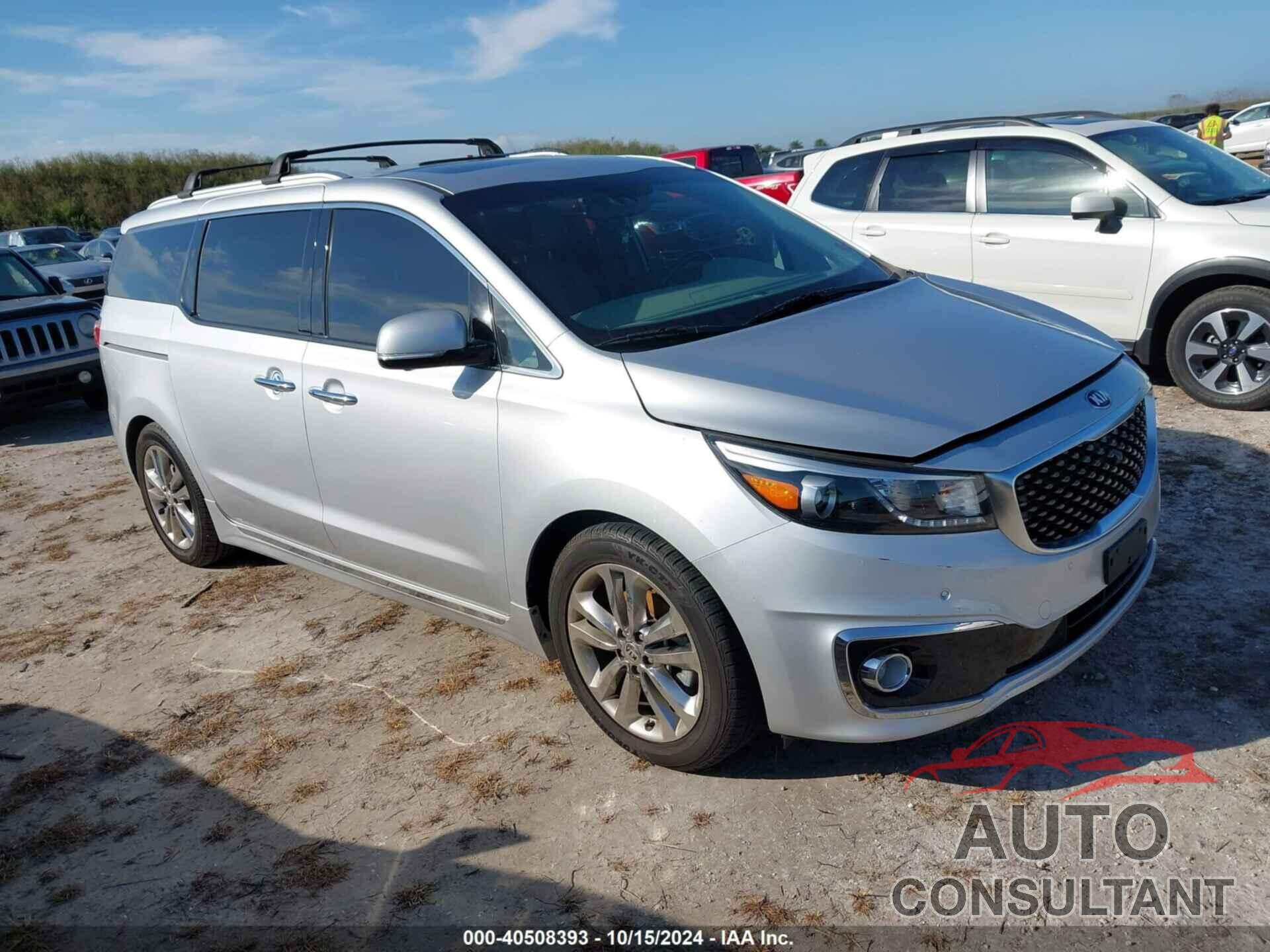 KIA SEDONA 2018 - KNDME5C11J6366455