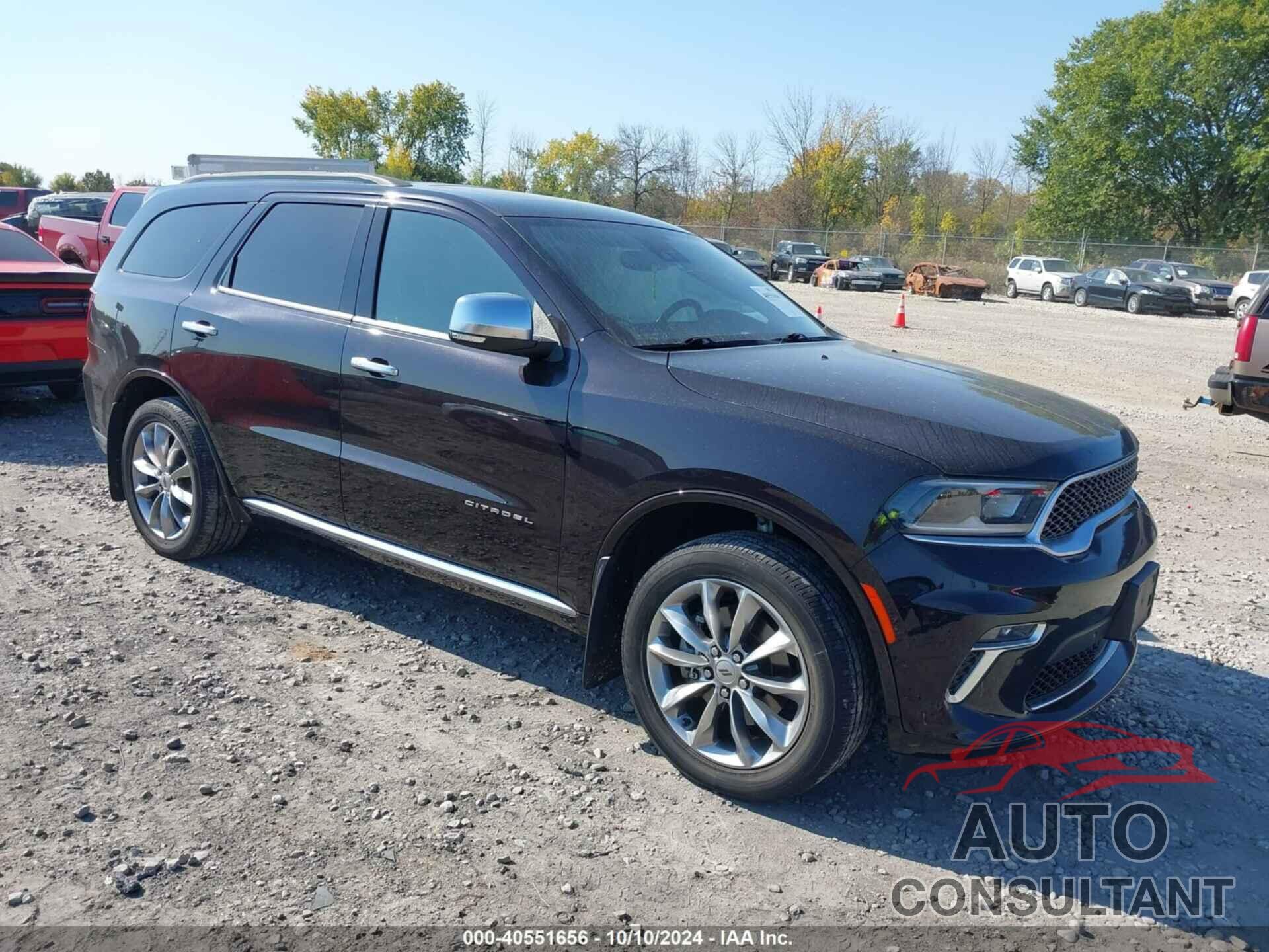 DODGE DURANGO 2021 - 1C4RDJEG8MC663344