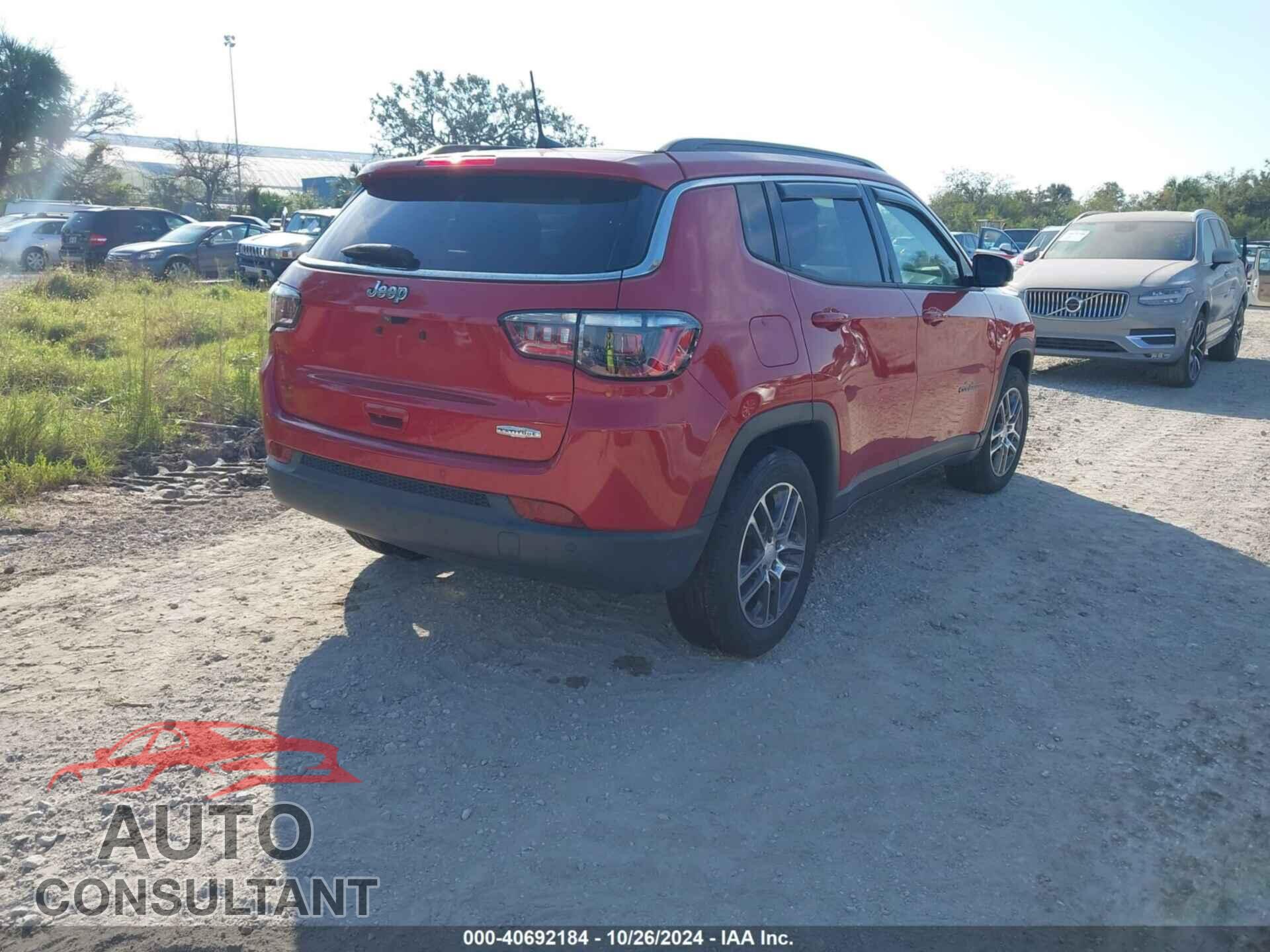 JEEP COMPASS 2020 - 3C4NJCBB3LT258653