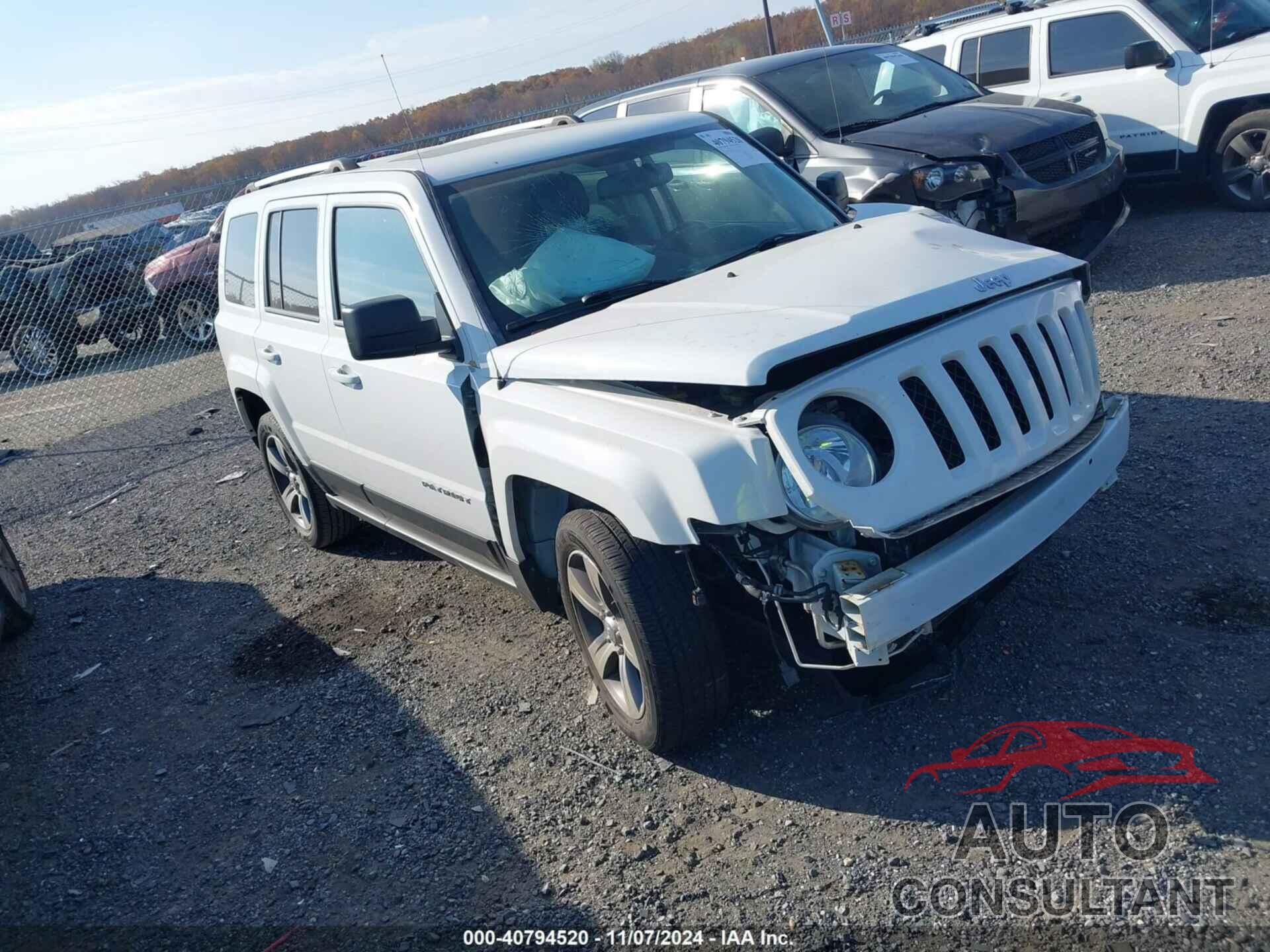JEEP PATRIOT 2016 - 1C4NJPFA4GD747986