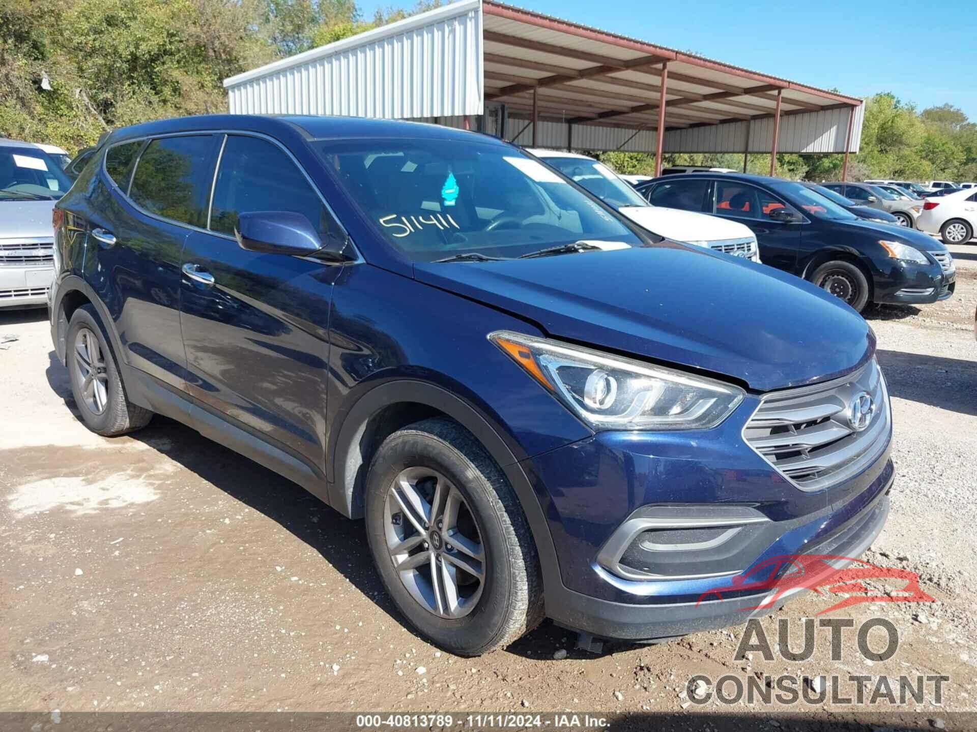HYUNDAI SANTA FE SPORT 2018 - 5XYZT3LB9JG511411