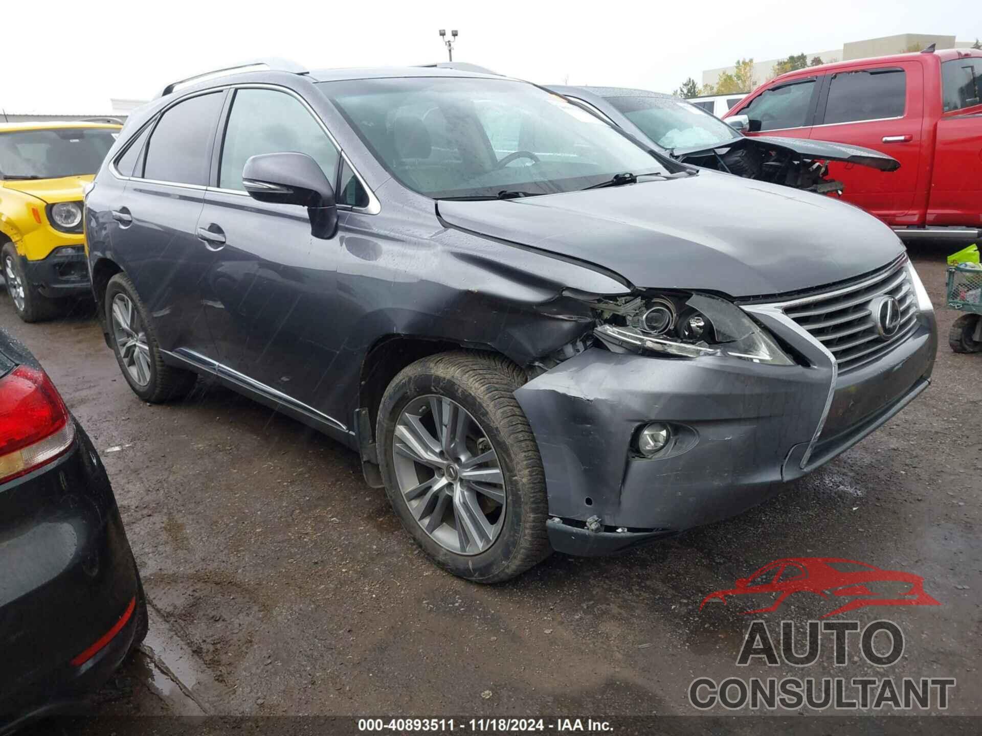 LEXUS RX 350 2015 - 2T2ZK1BA3FC204508