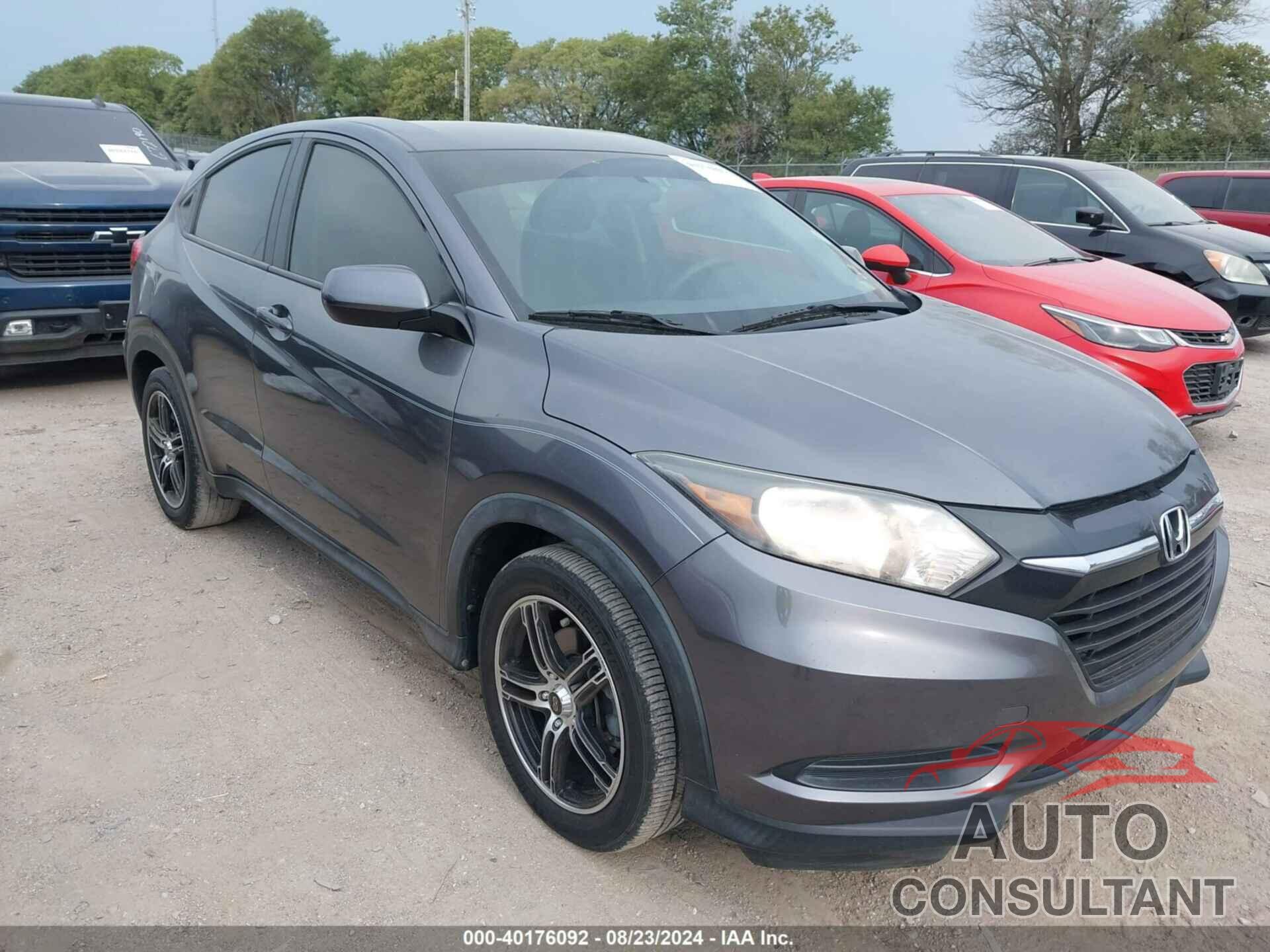 HONDA HR-V 2016 - 3CZRU5H33GM710230