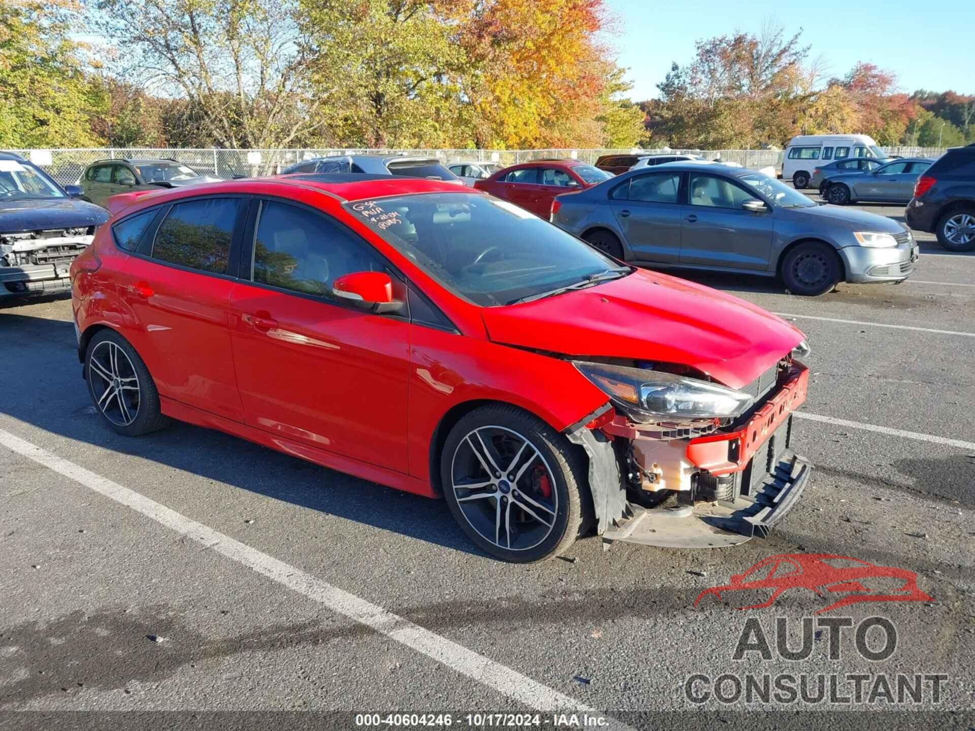 FORD FOCUS ST 2017 - 1FADP3L99HL281241