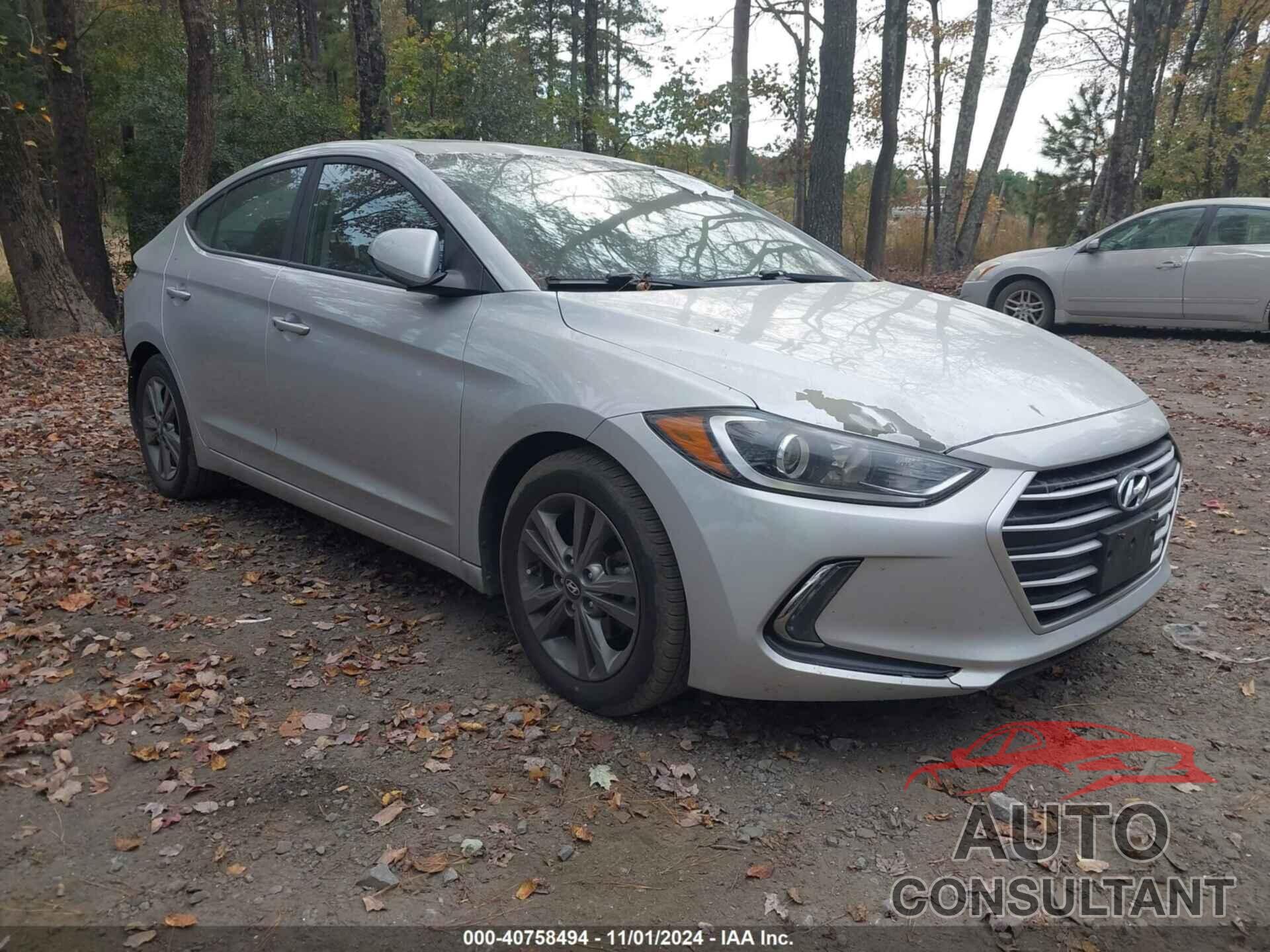 HYUNDAI ELANTRA 2017 - 5NPD84LF0HH170522