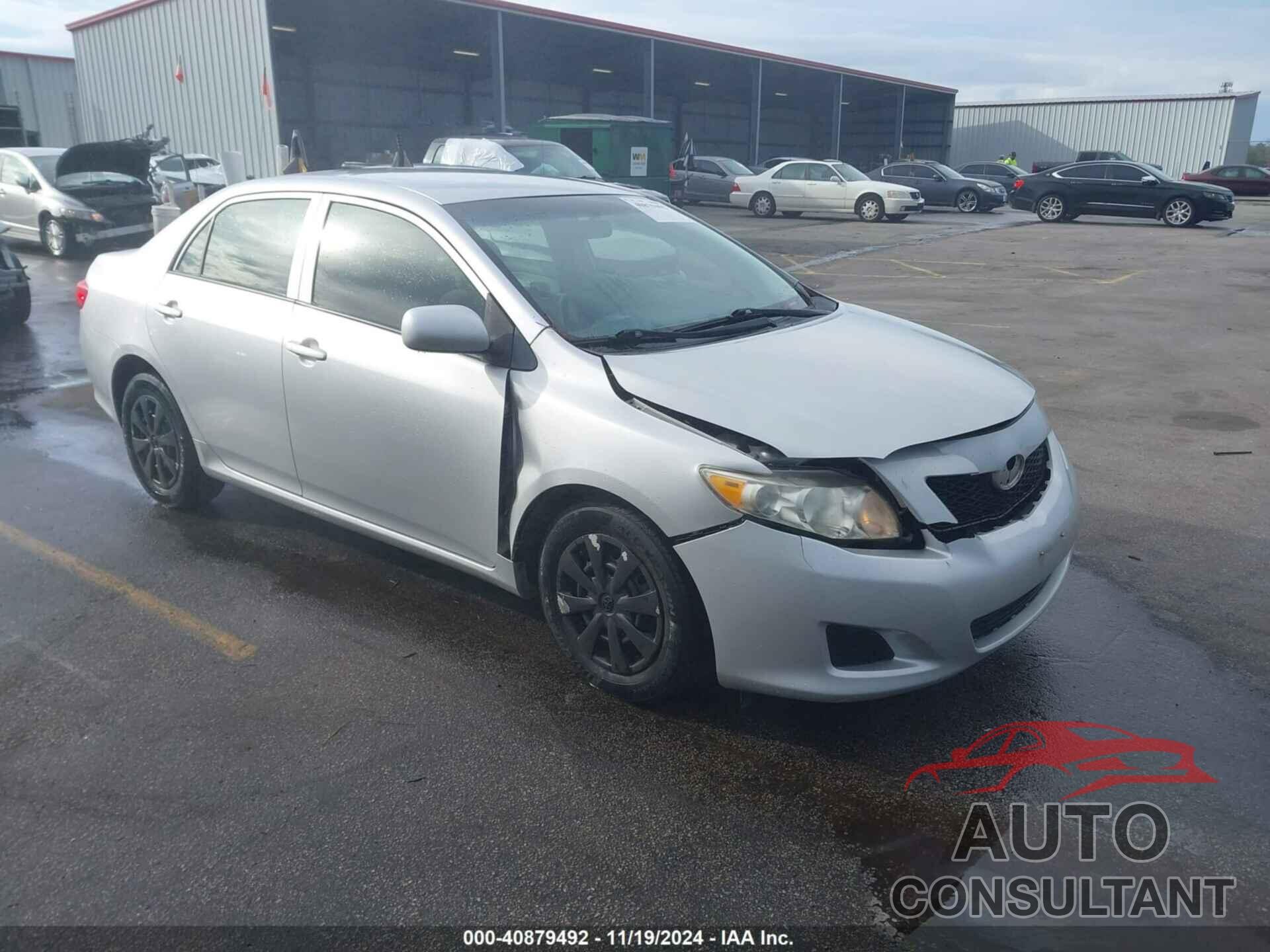 TOYOTA COROLLA 2009 - JTDBL40E89J049571