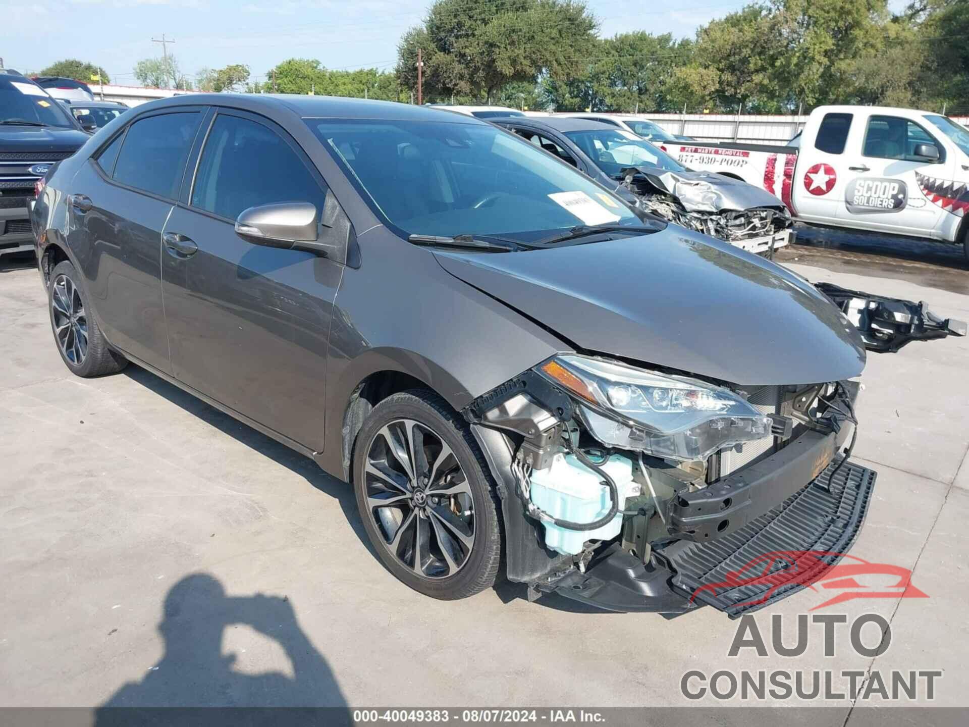 TOYOTA COROLLA 2019 - 5YFBURHEXKP916680