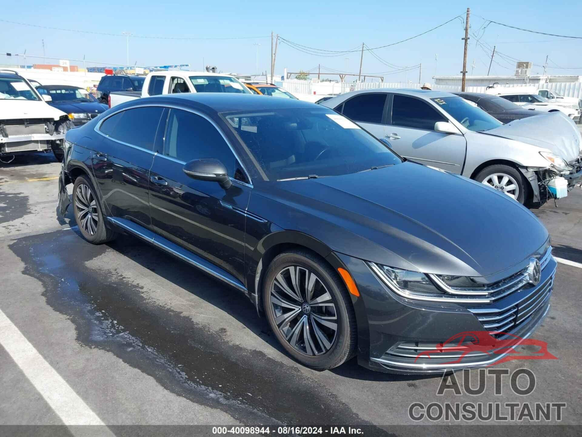 VOLKSWAGEN ARTEON 2019 - WVWAR7AN5KE024488