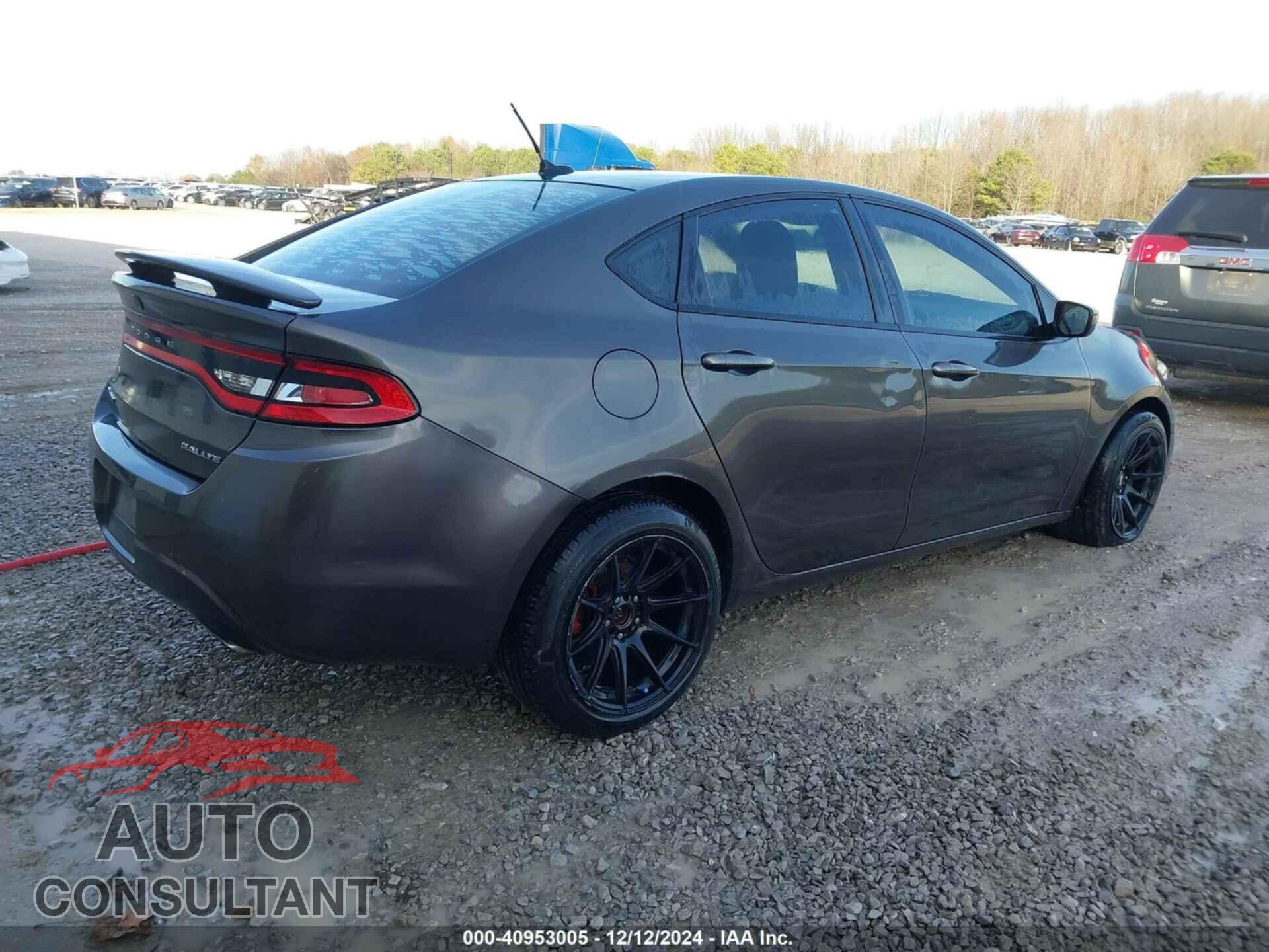 DODGE DART 2015 - 1C3CDFBB5FD165342