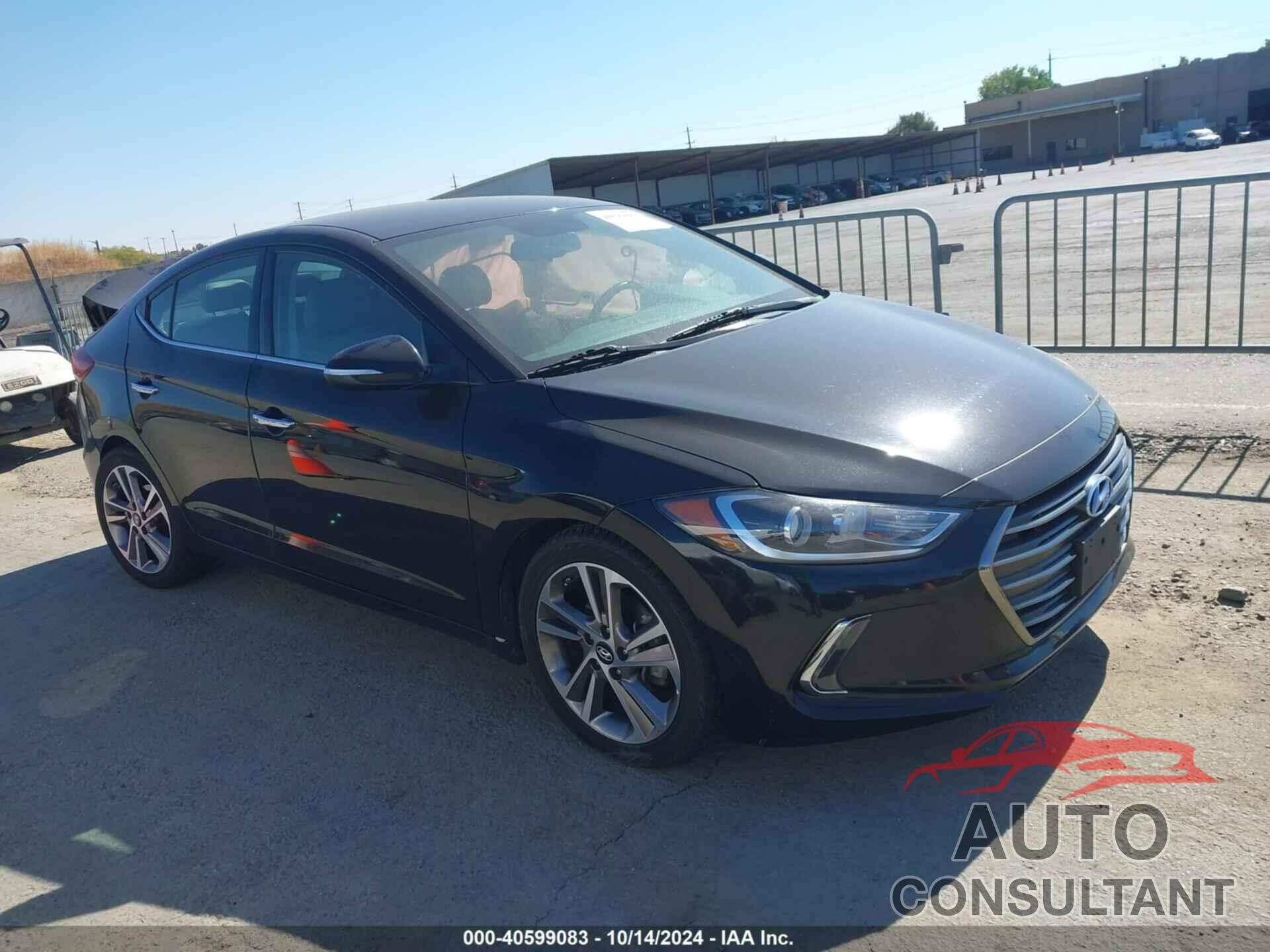 HYUNDAI ELANTRA 2017 - 5NPD84LF2HH031945