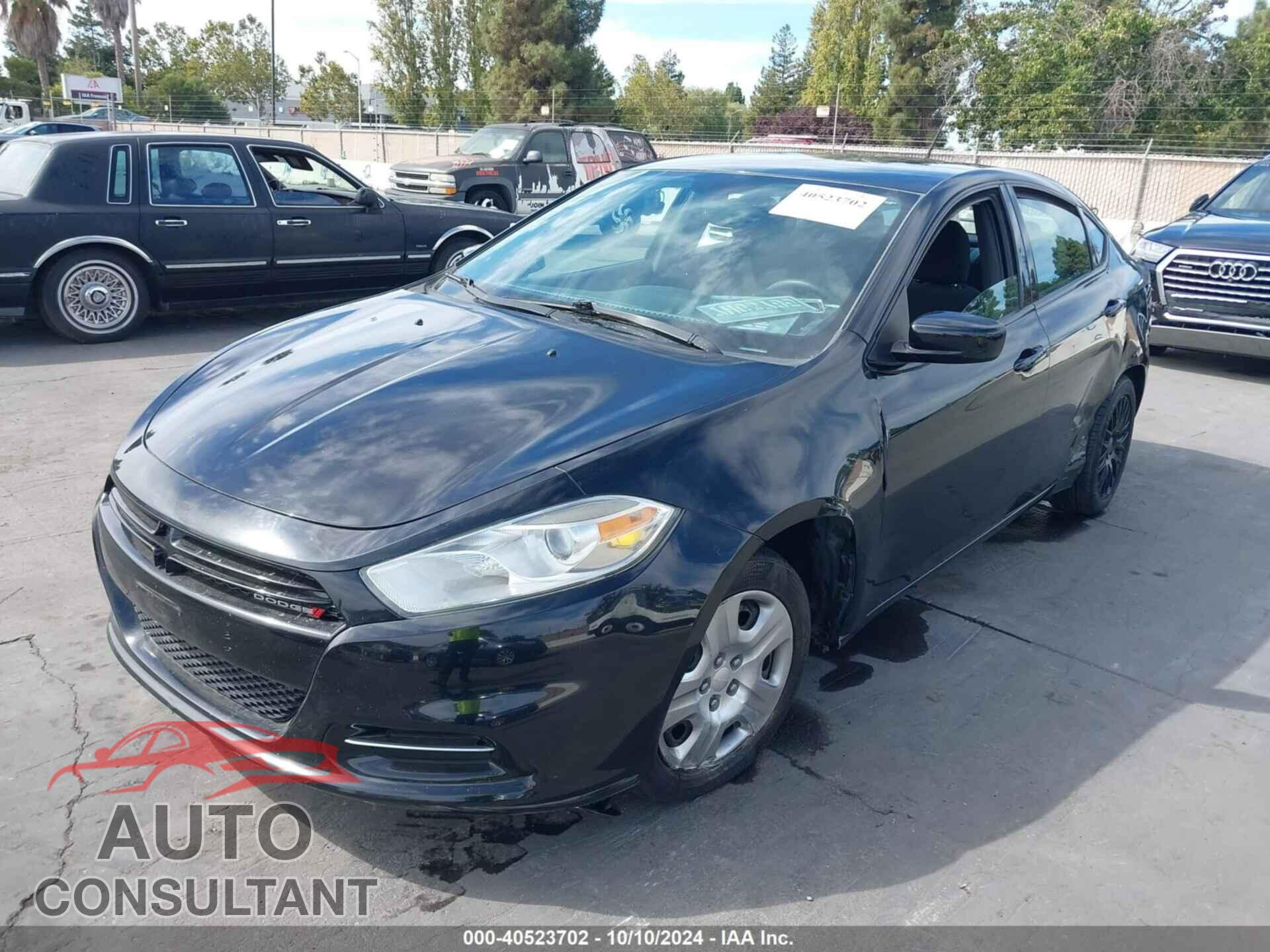 DODGE DART 2014 - 1C3CDFAA9ED801638