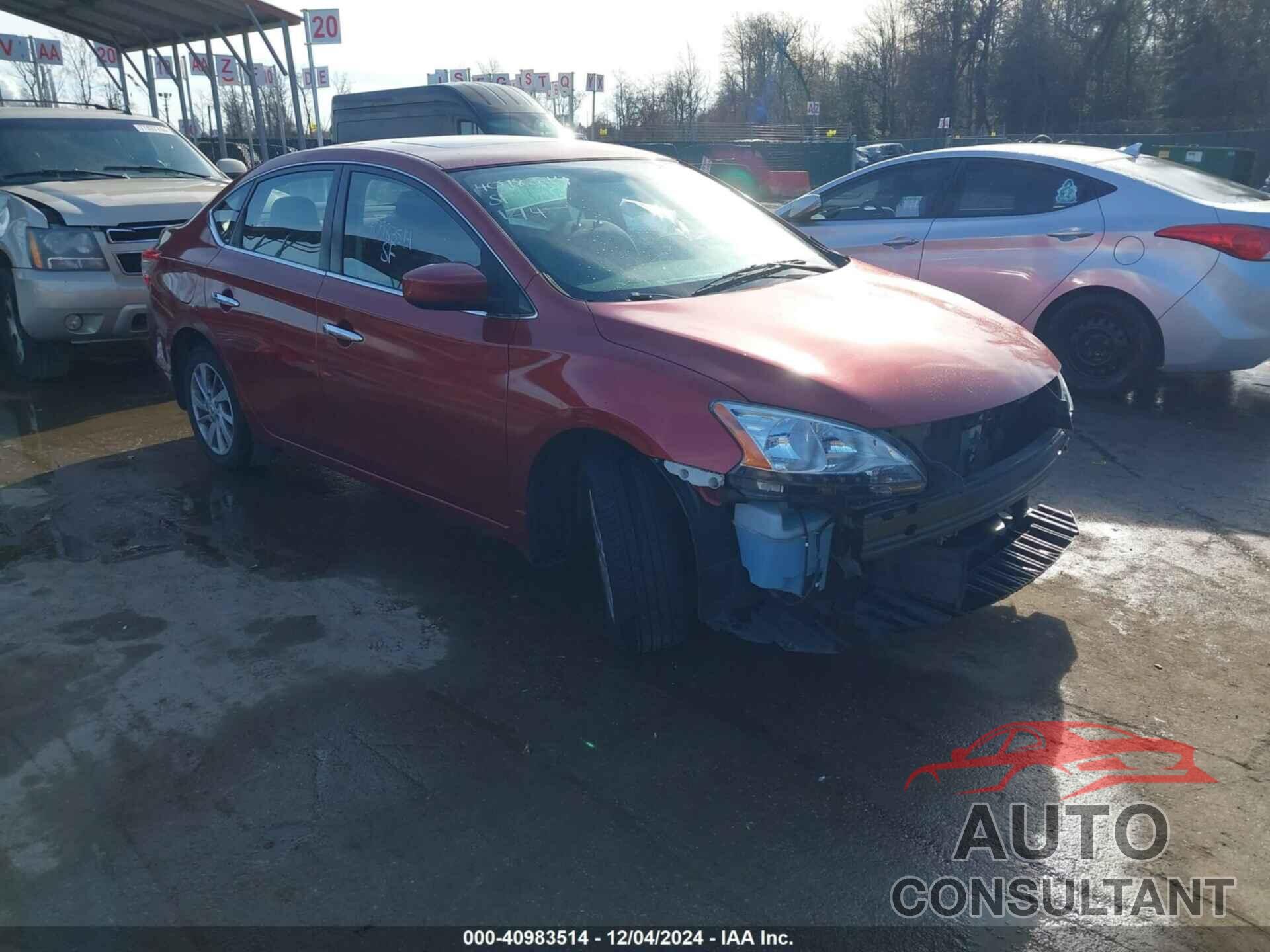 NISSAN SENTRA 2015 - 3N1AB7AP3FY343583