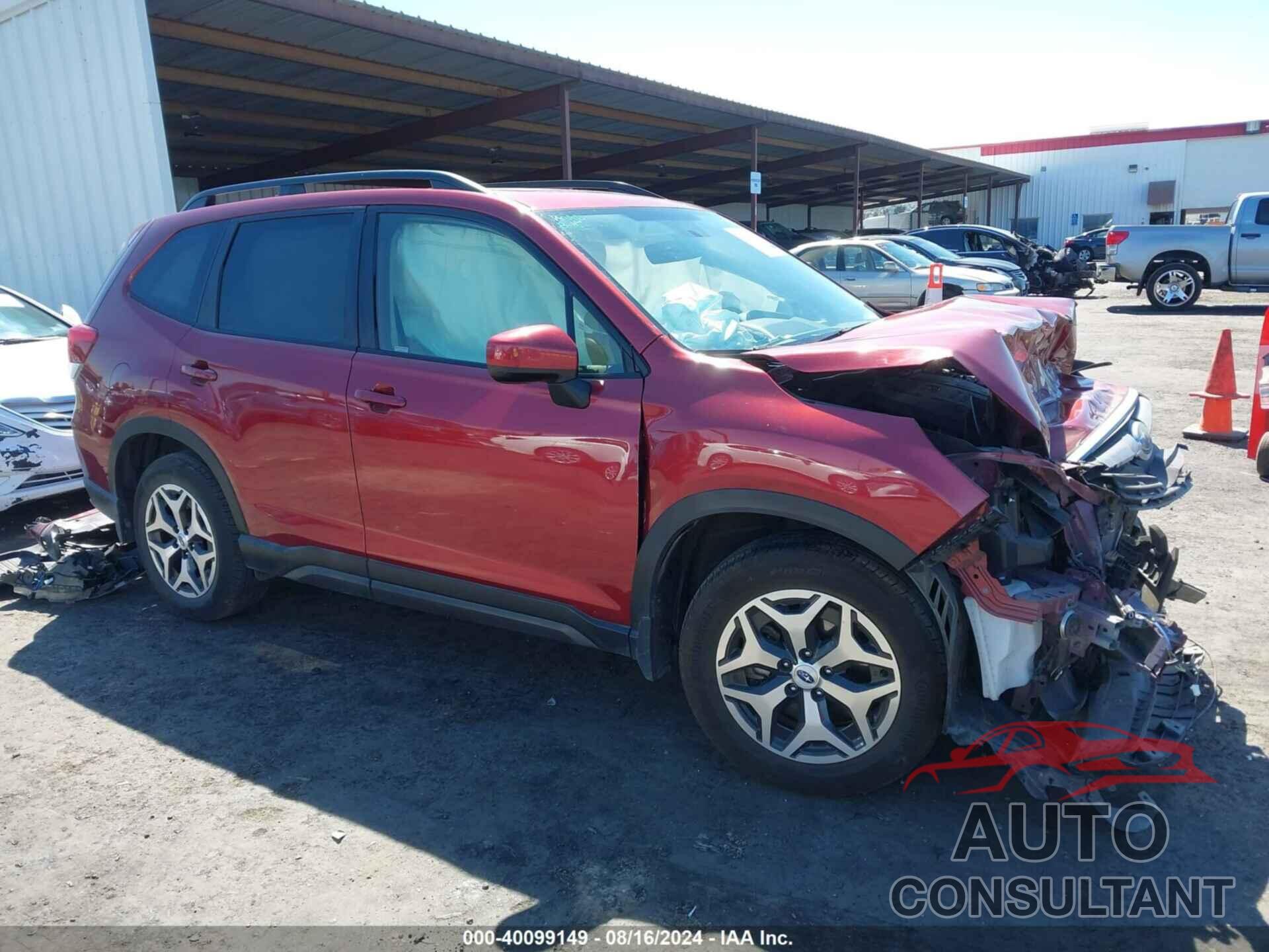 SUBARU FORESTER 2019 - JF2SKAGC0KH580123