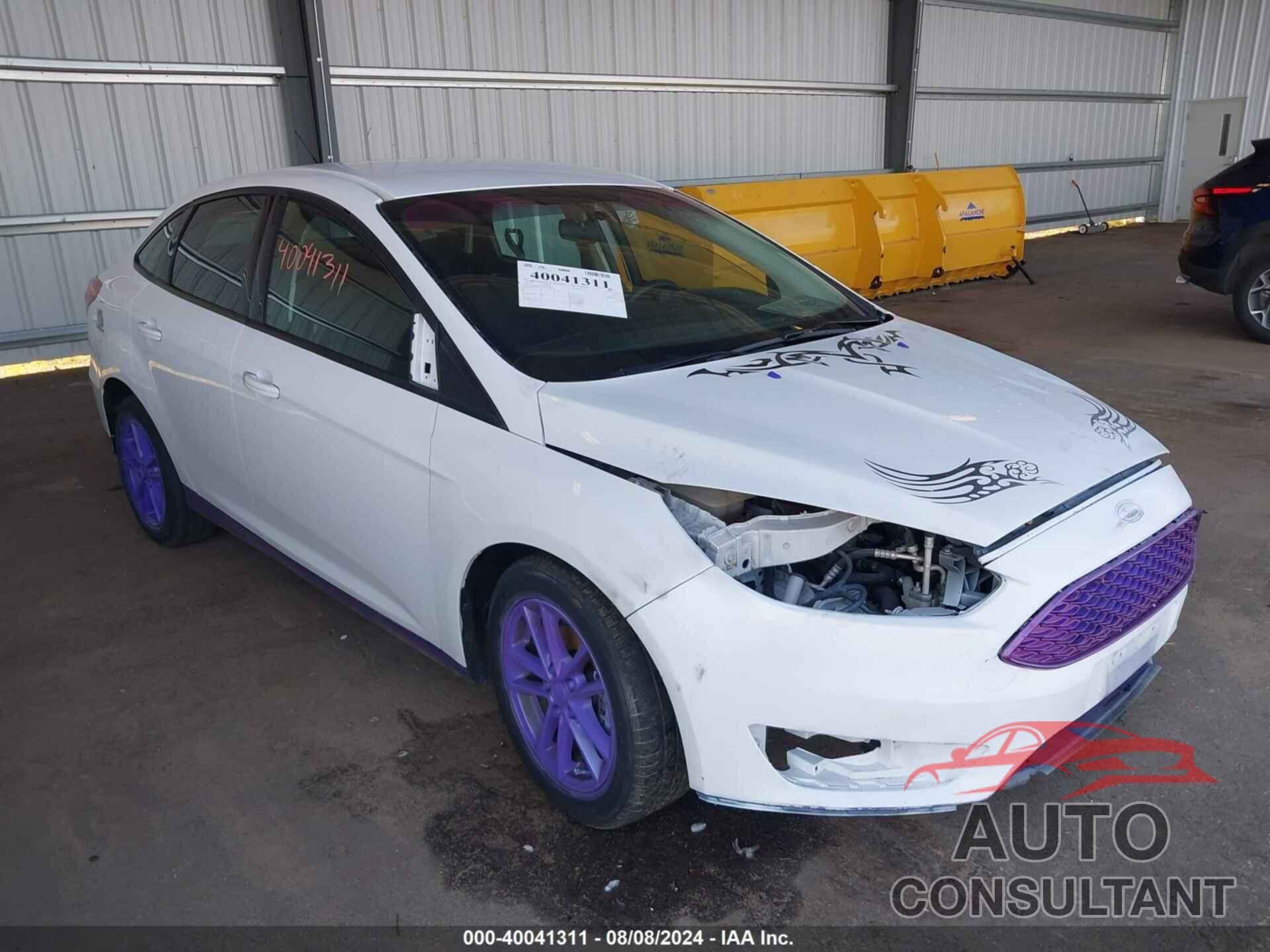 FORD FOCUS 2017 - 1FADP3F29HL288544