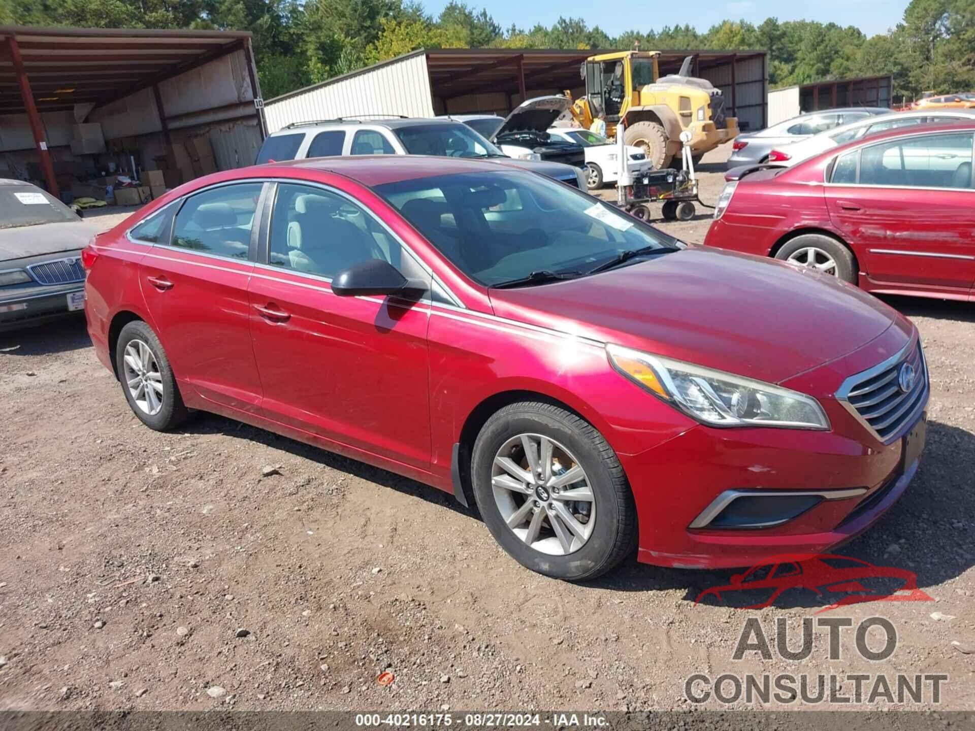 HYUNDAI SONATA 2016 - 5NPE24AF8GH290446