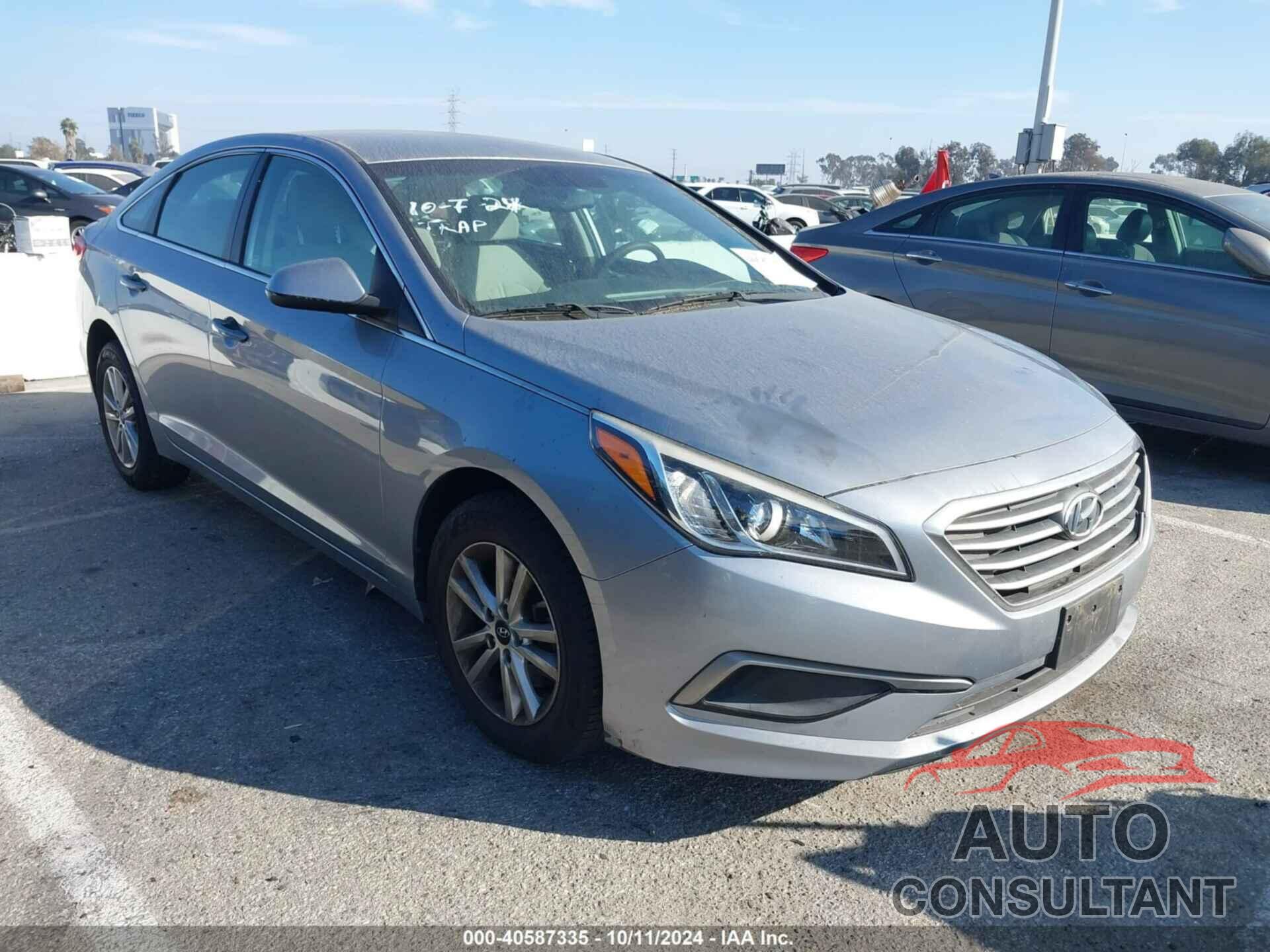 HYUNDAI SONATA 2017 - 5NPE24AF0HH505223