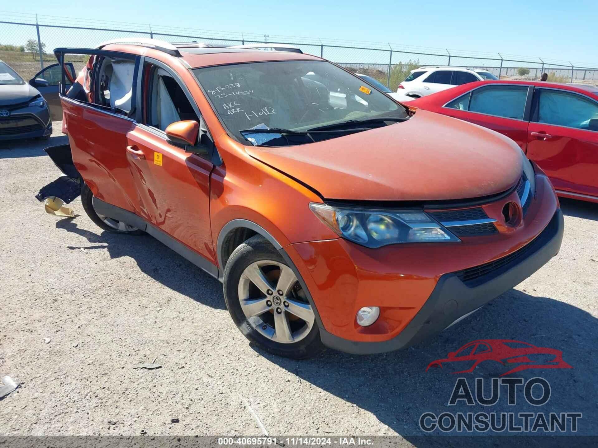 TOYOTA RAV4 2015 - 2T3WFREVXFW146105