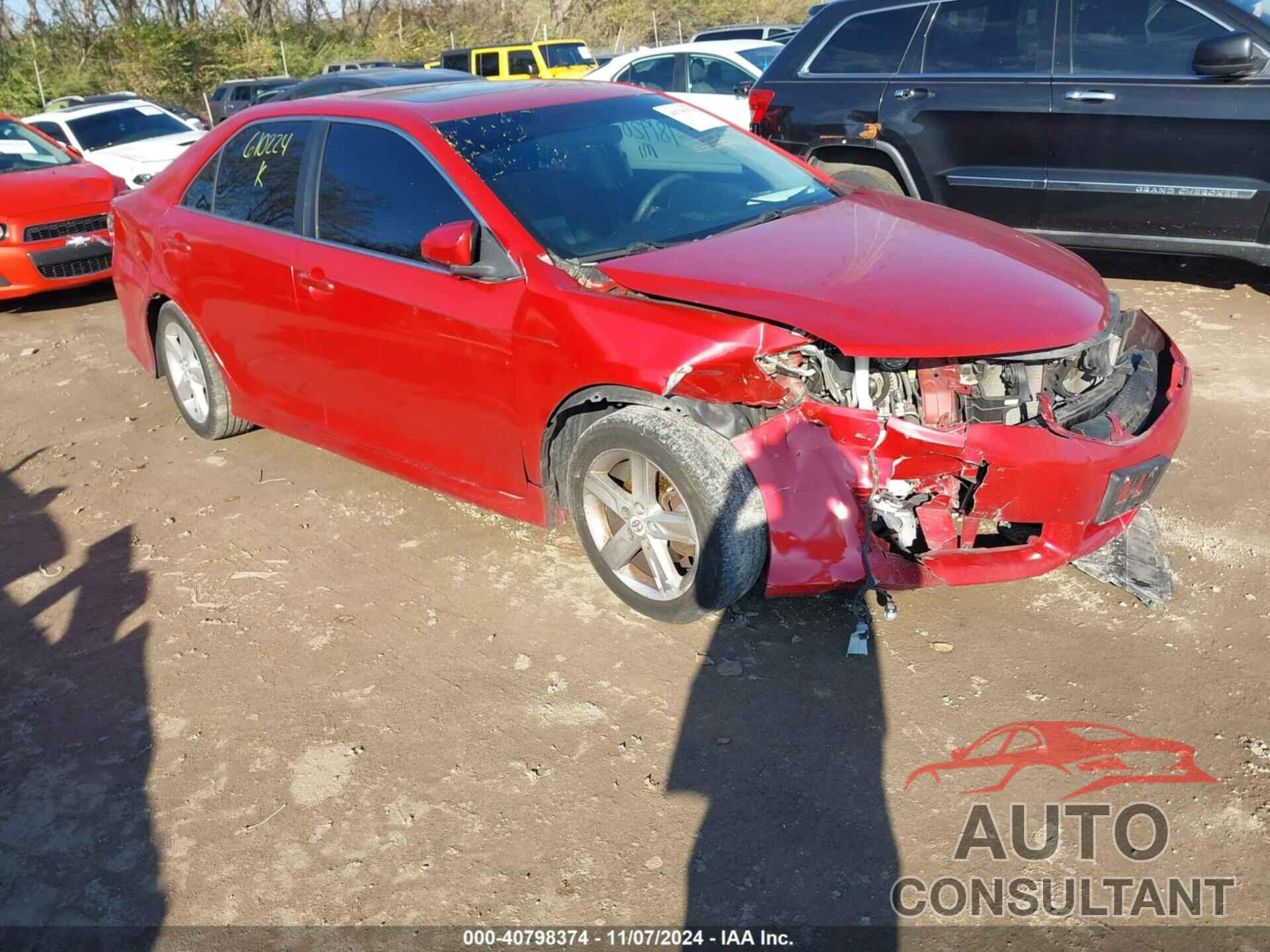 TOYOTA CAMRY 2012 - 4T1BF1FK4CU610224