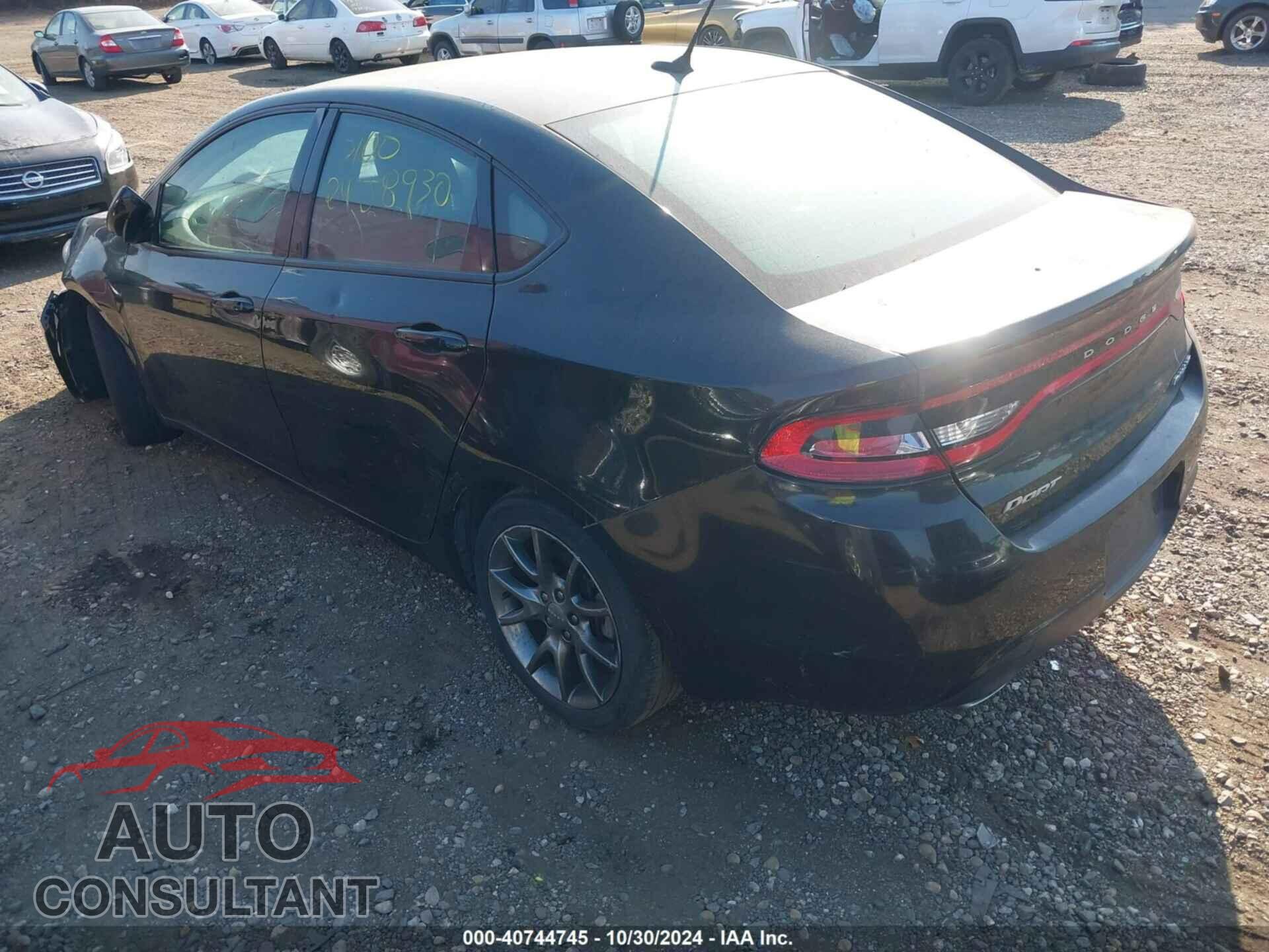 DODGE DART 2013 - 1C3CDFBA2DD333586