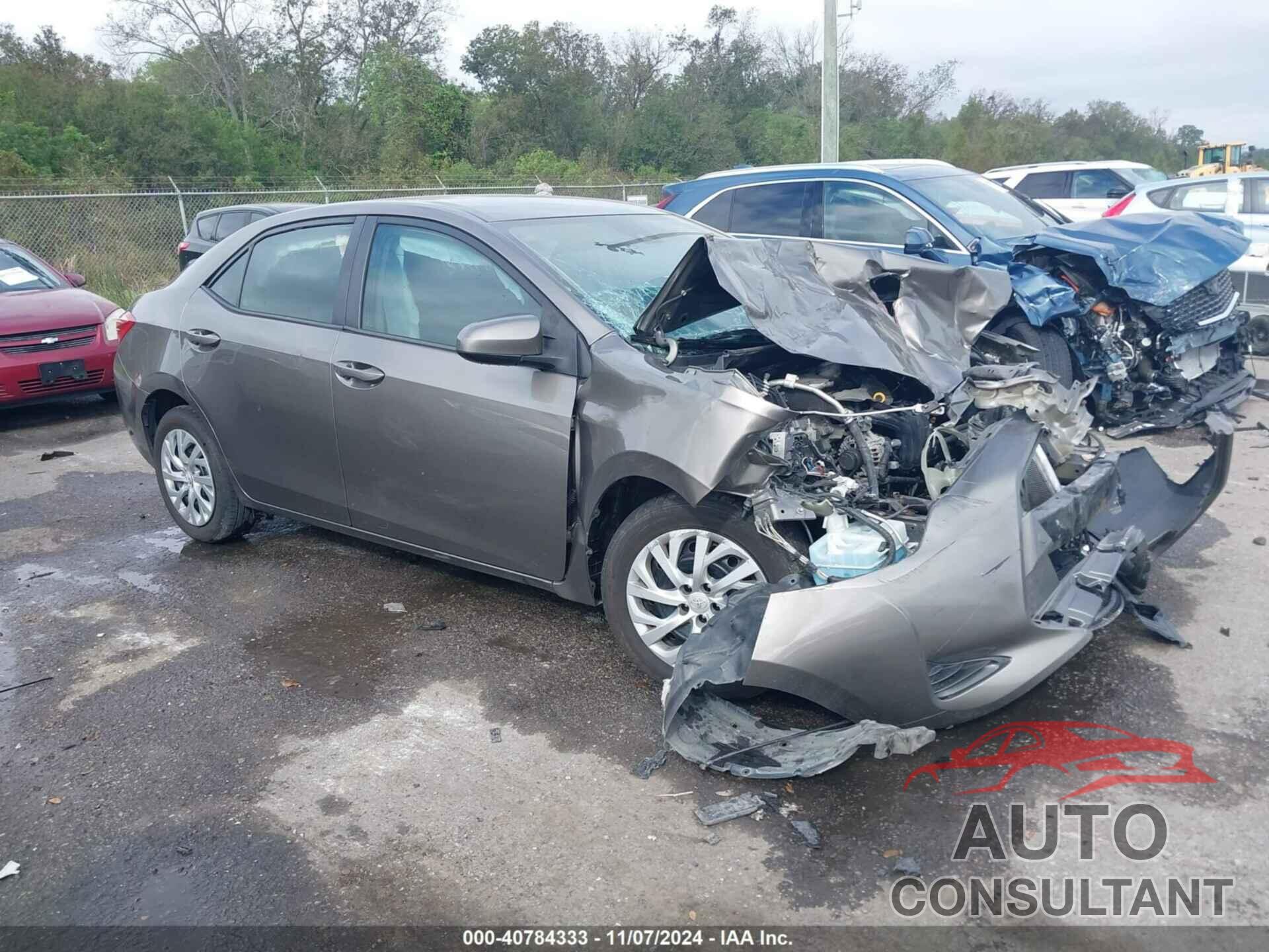 TOYOTA COROLLA 2019 - 2T1BURHE9KC241596