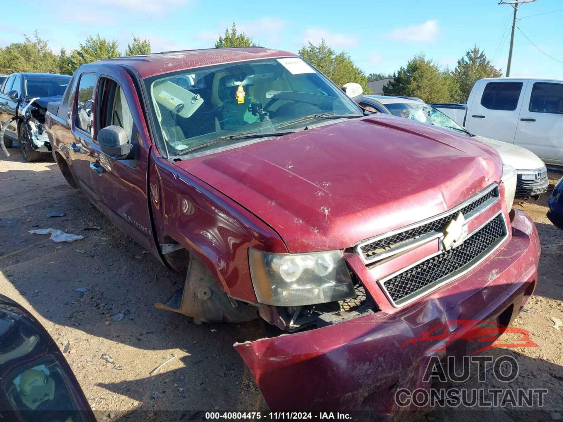 CHEVROLET AVALANCHE 1500 2009 - 3GNFK12069G215292