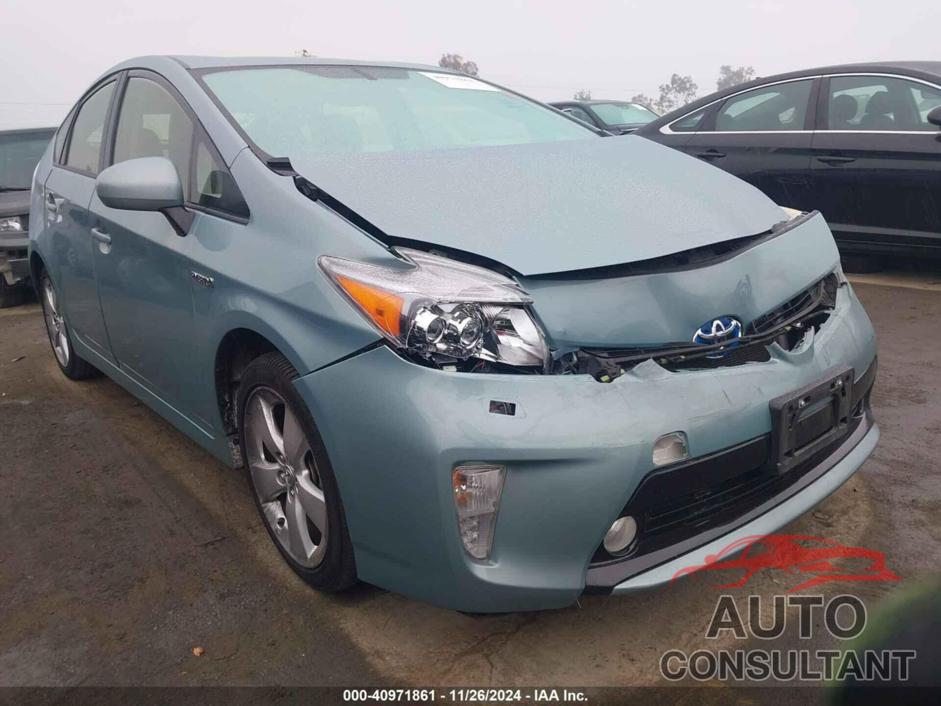 TOYOTA PRIUS 2012 - JTDKN3DU5C5456883