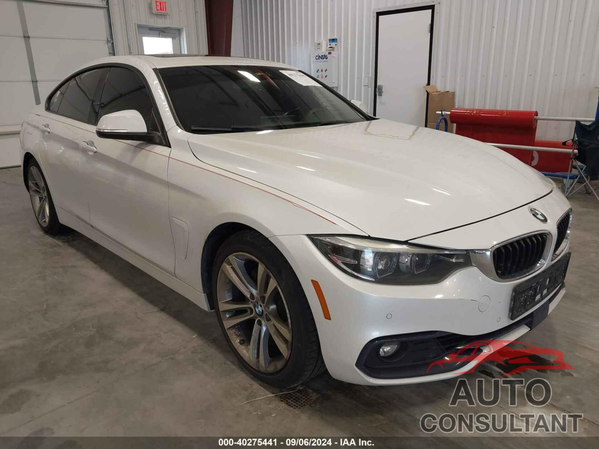 BMW 430I GRAN COUPE 2018 - WBA4J1C52JBM10717