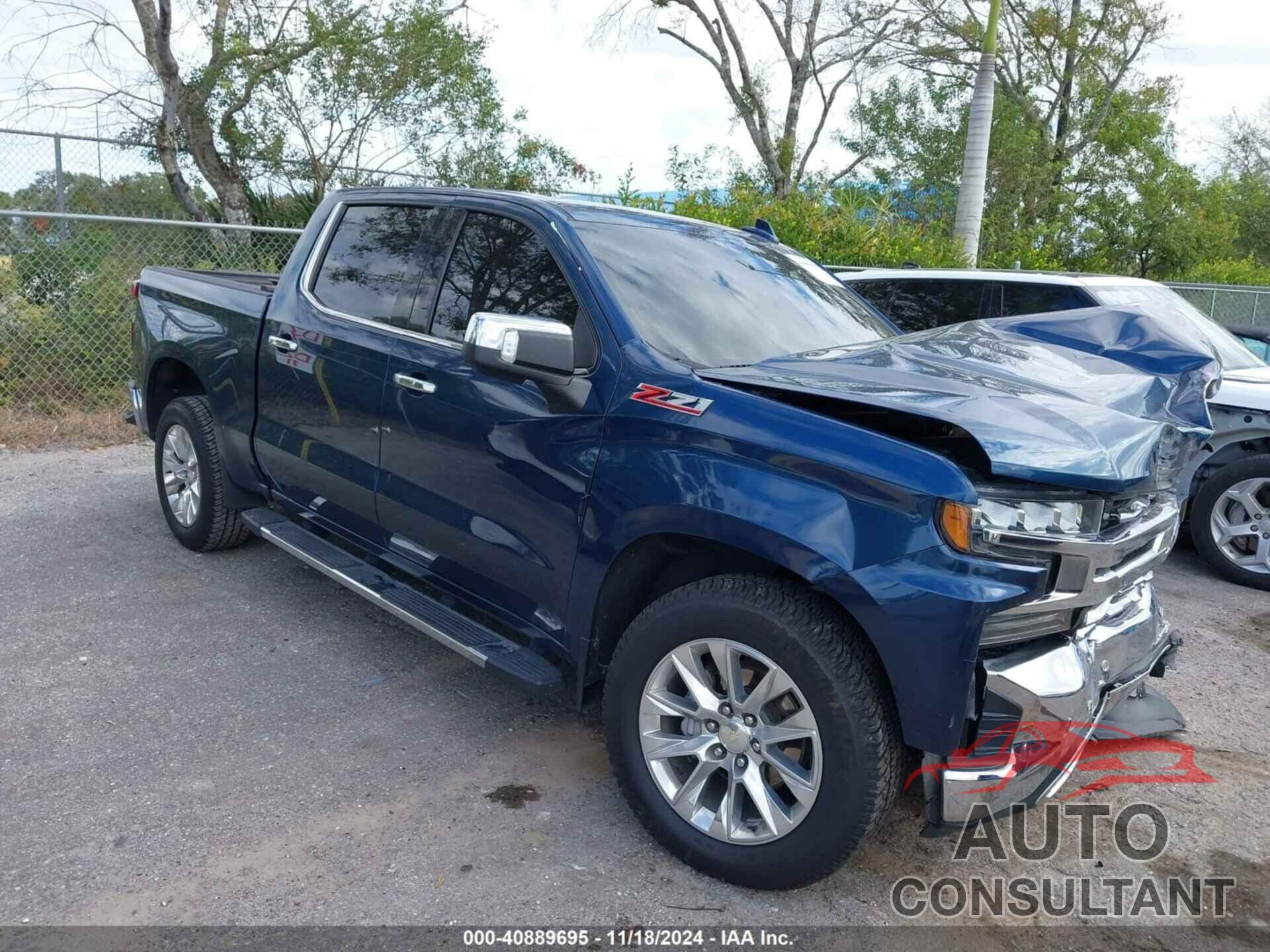 CHEVROLET SILVERADO 1500 2019 - 1GCUYGED1KZ121195