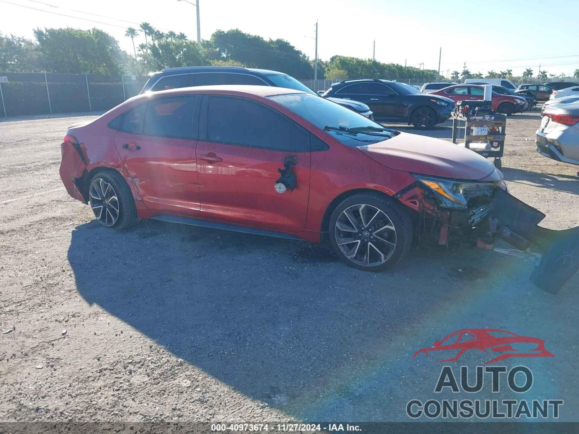 TOYOTA COROLLA 2020 - JTDS4RCE0LJ000684