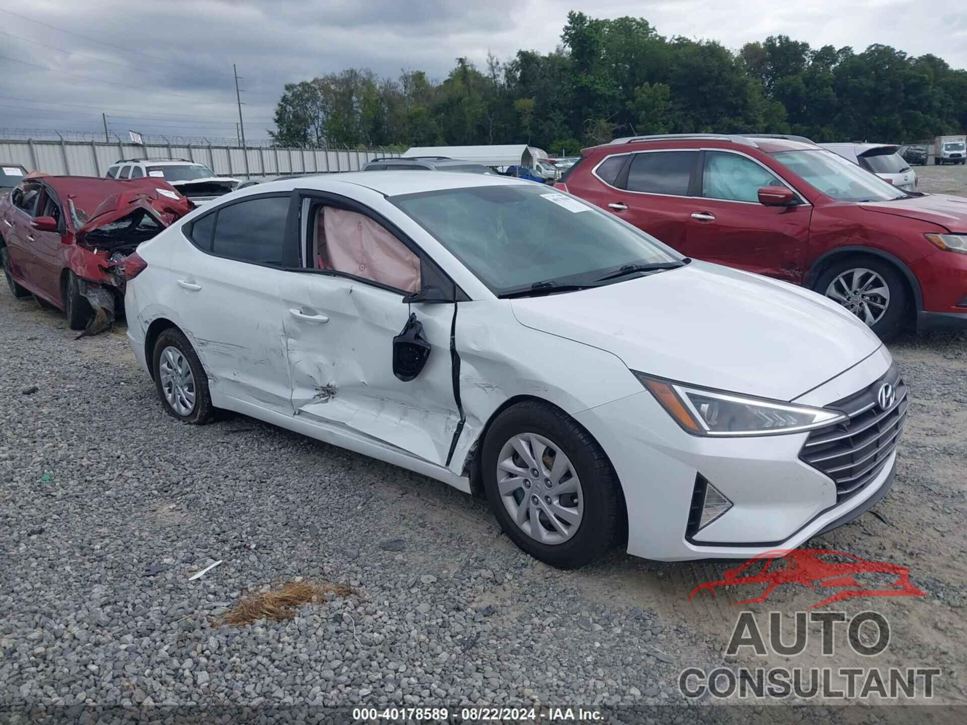 HYUNDAI ELANTRA 2019 - 5NPD74LF0KH439659