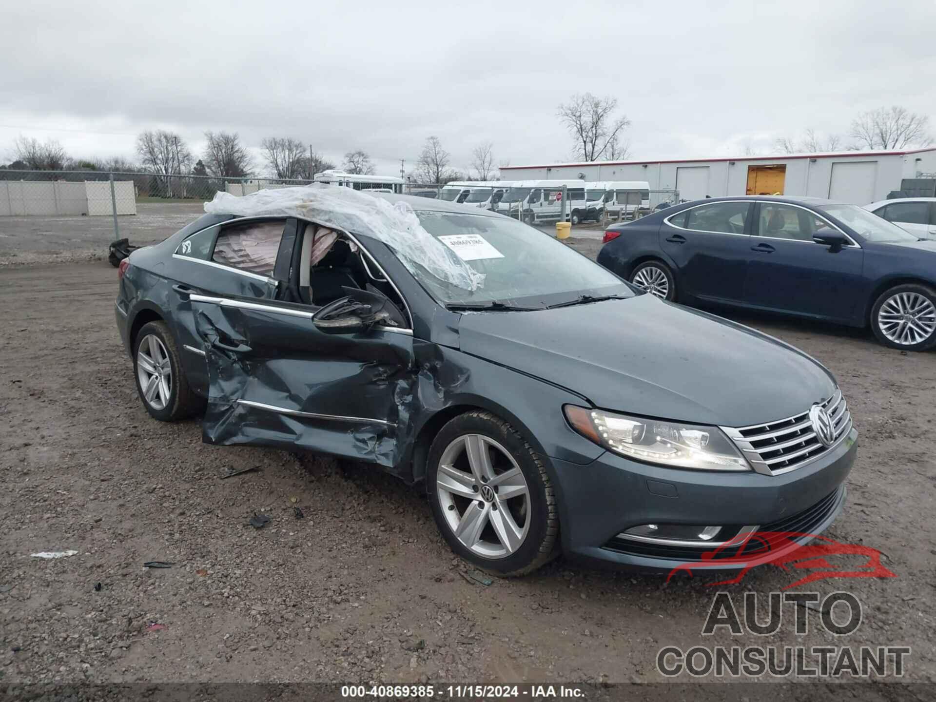 VOLKSWAGEN CC 2013 - WVWBN7AN1DE503851