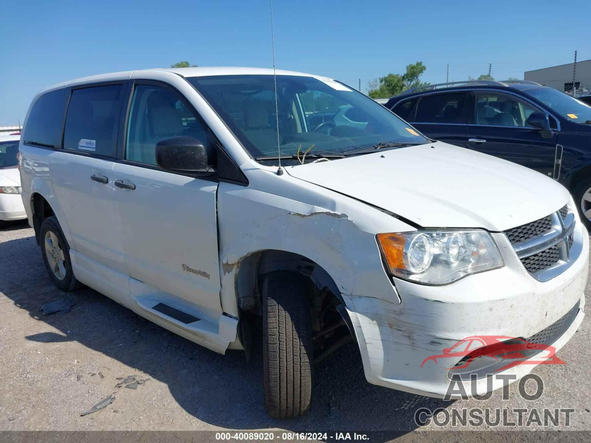 DODGE GRAND CARAVAN 2019 - 2C7WDGBG0KR605746