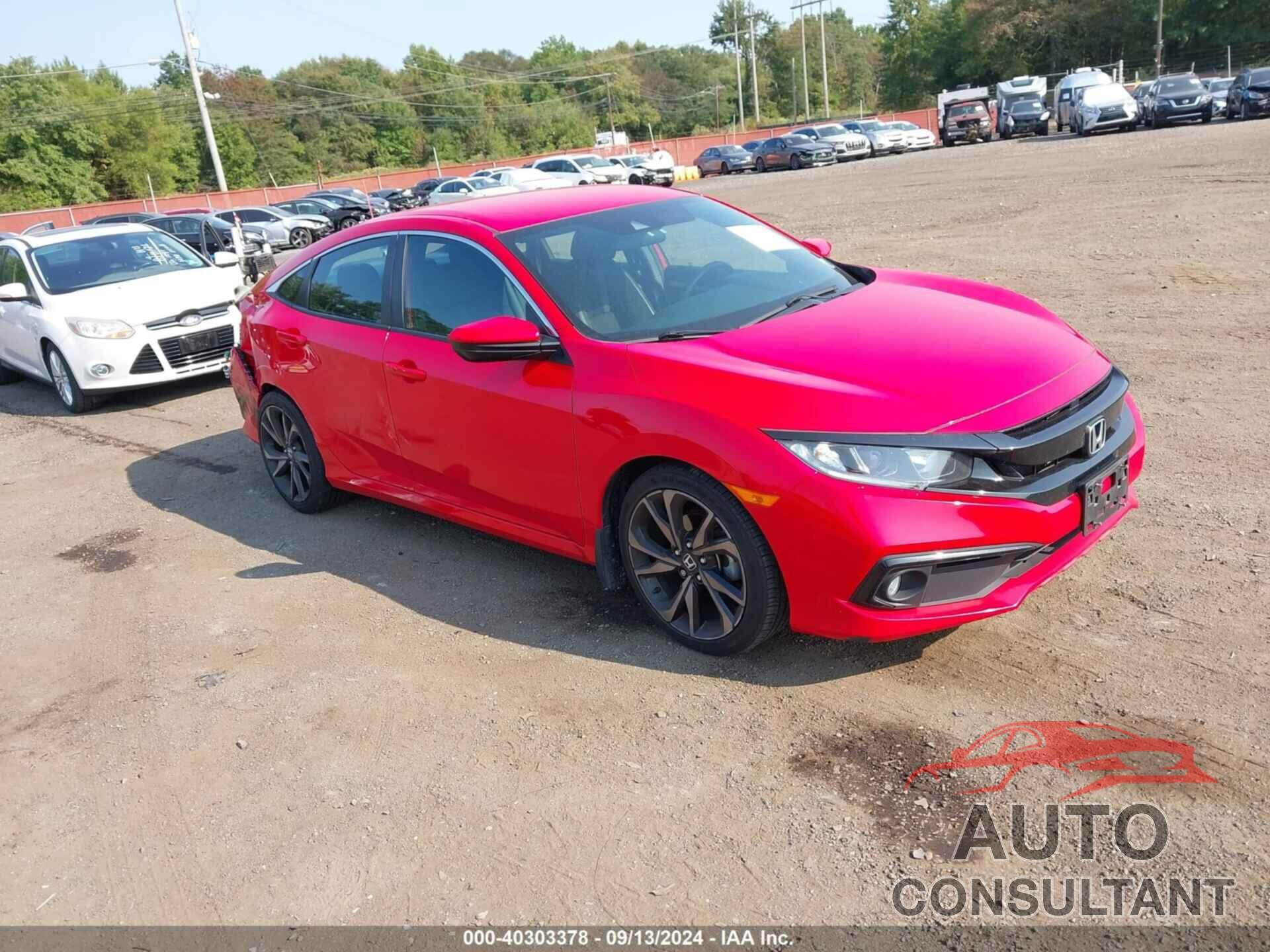 HONDA CIVIC 2020 - 2HGFC2F80LH544977