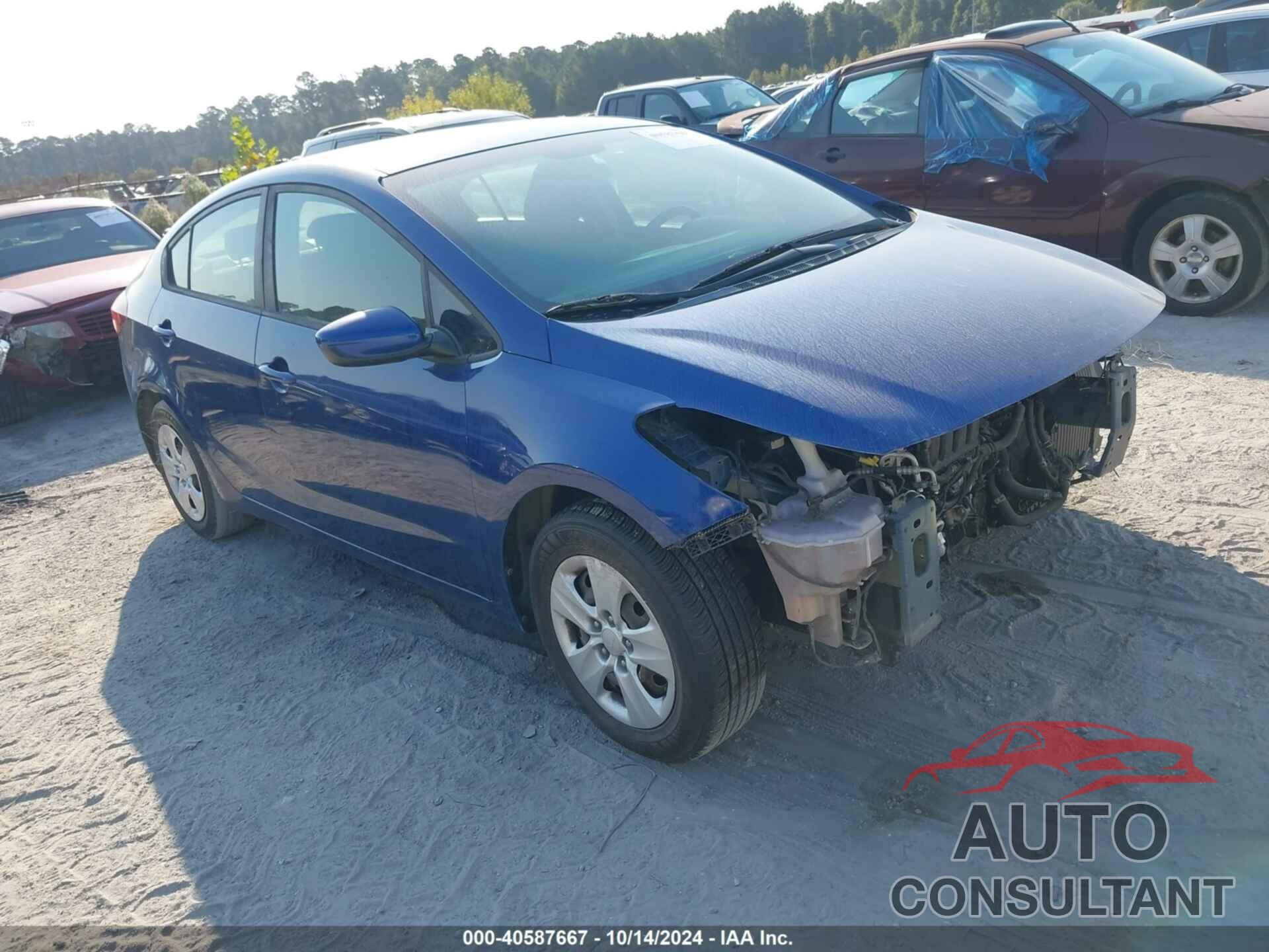 KIA FORTE 2017 - 3KPFK4A77HE135809