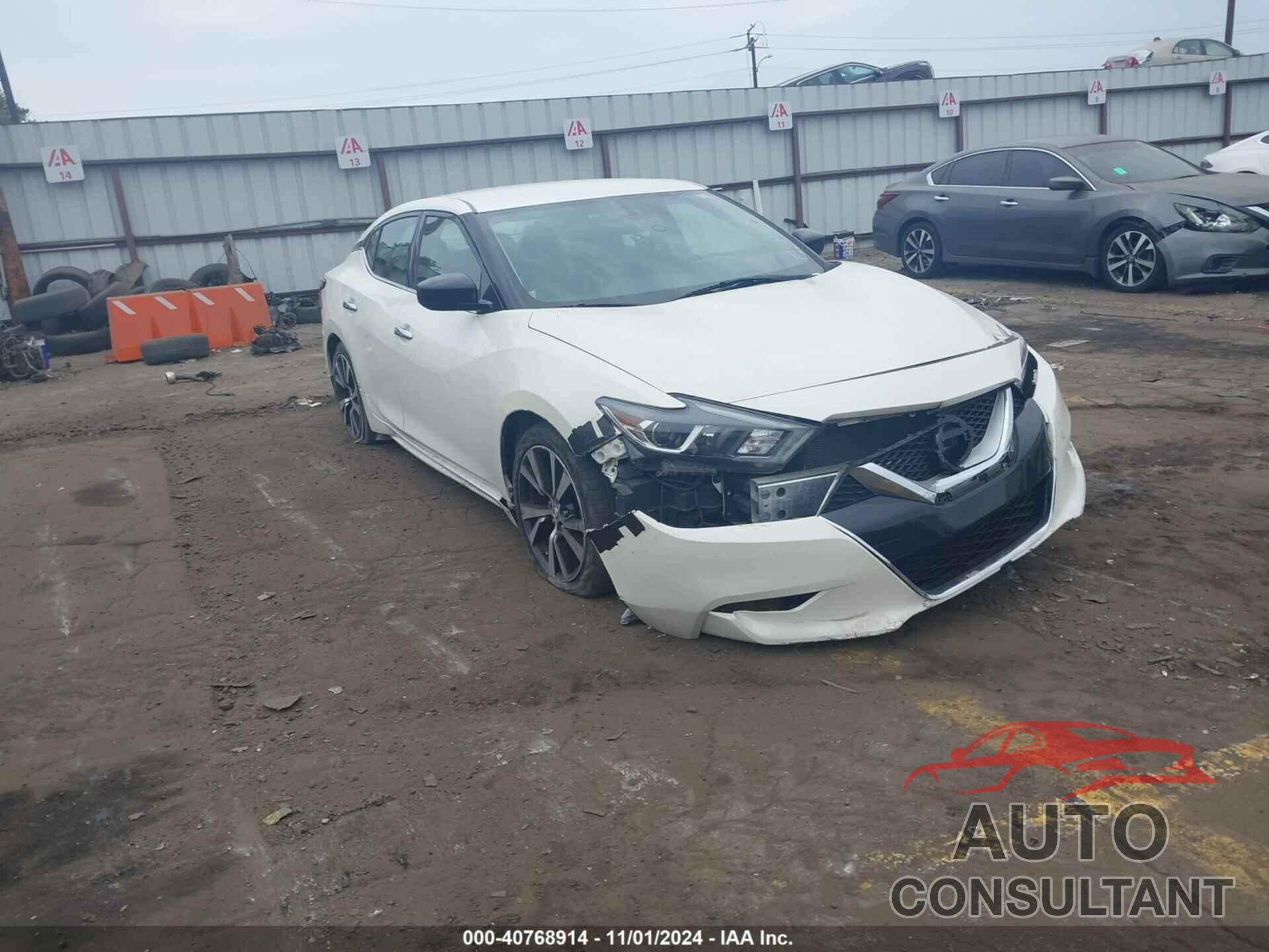 NISSAN MAXIMA 2017 - 1N4AA6AP0HC369912