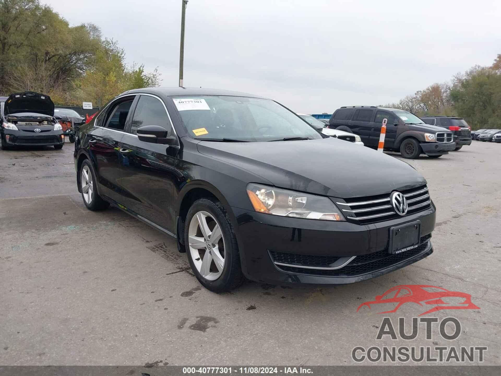 VOLKSWAGEN PASSAT 2015 - 1VWBS7A3XFC009233