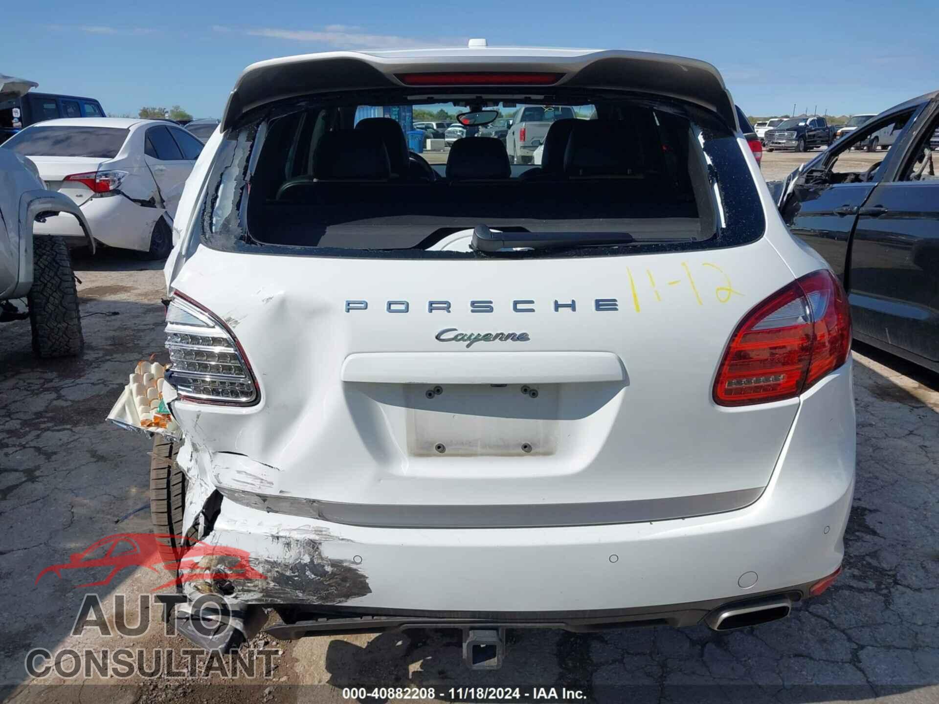 PORSCHE CAYENNE 2014 - WP1AA2A21ELA08657
