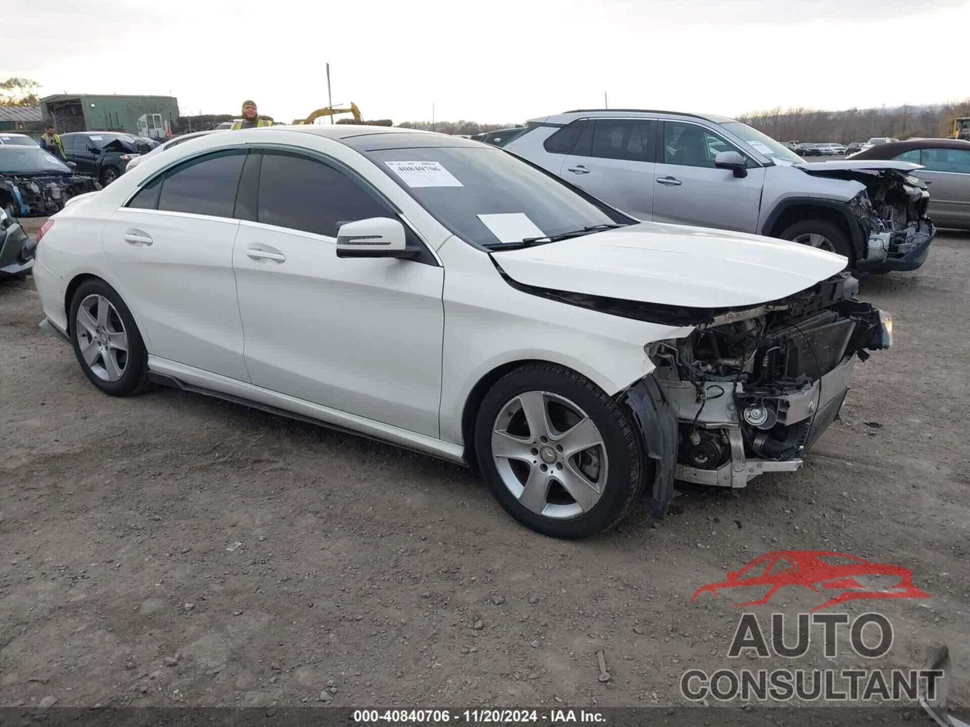 MERCEDES-BENZ CLA 250 2015 - WDDSJ4EB9FN277691