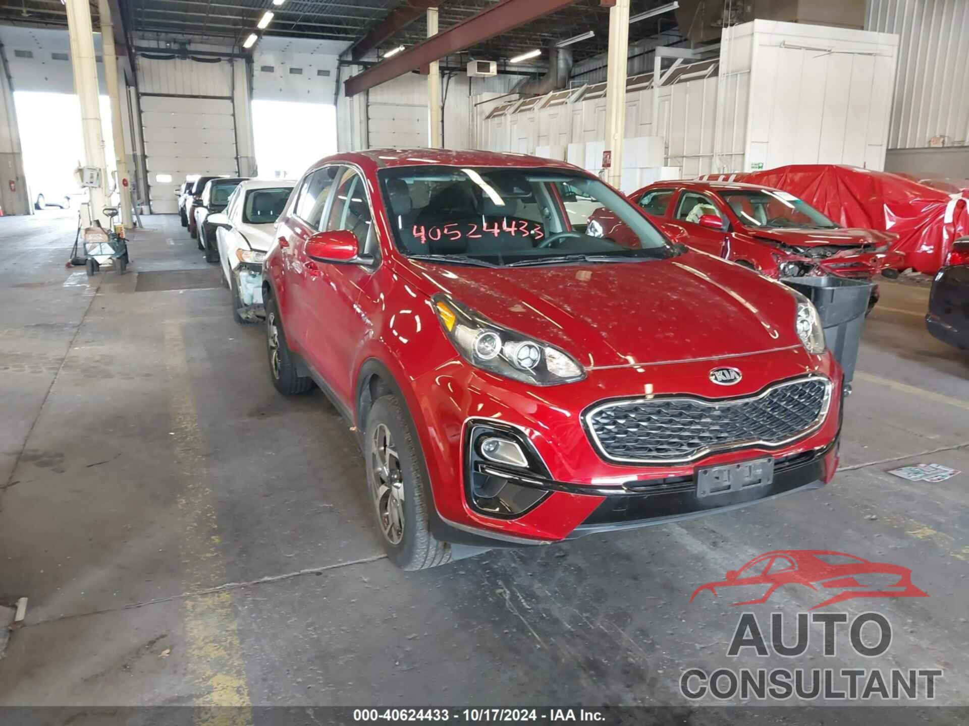 KIA SPORTAGE 2021 - KNDPMCAC7M7911341