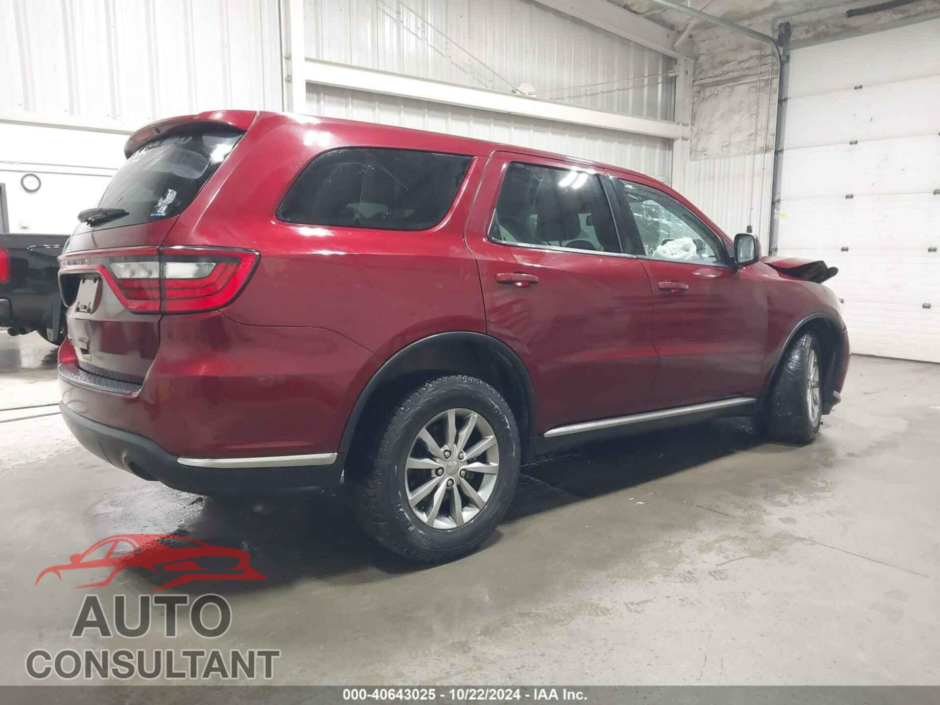 DODGE DURANGO 2016 - 1C4RDJAGXGC369891