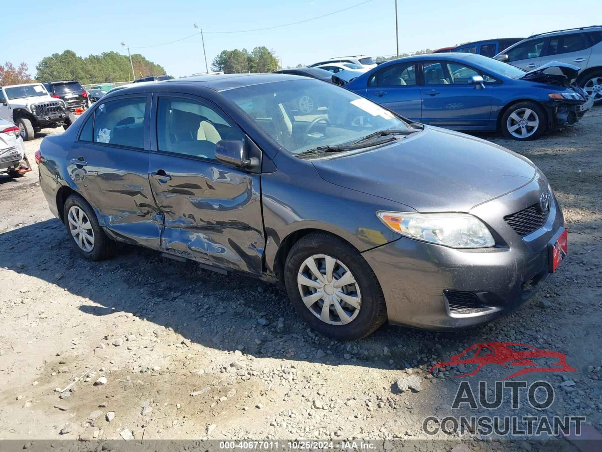 TOYOTA COROLLA 2009 - JTDBL40E899040354