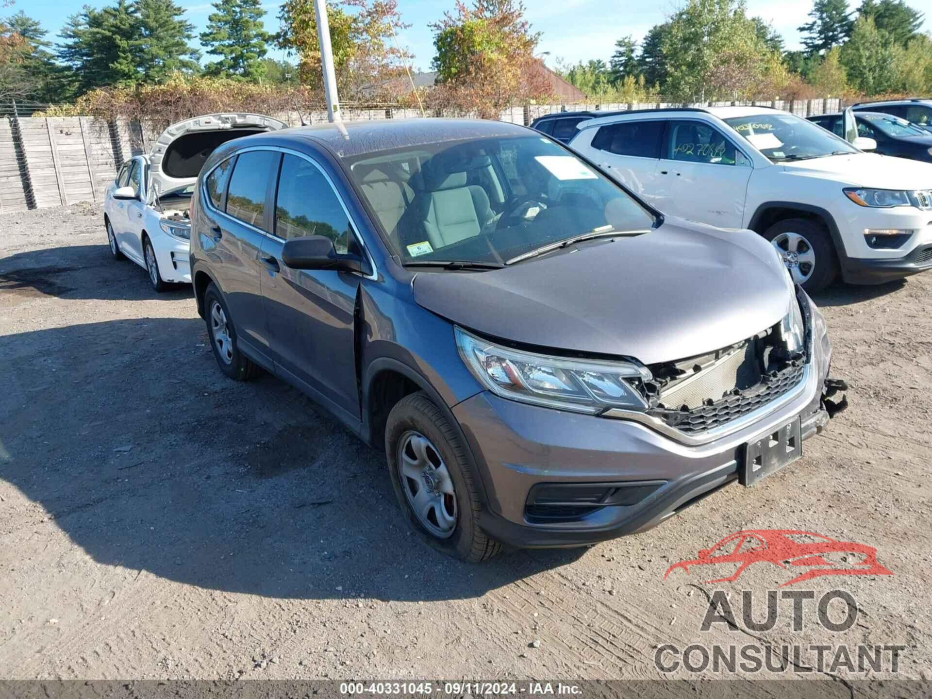 HONDA CR-V 2016 - 5J6RM4H34GL086952