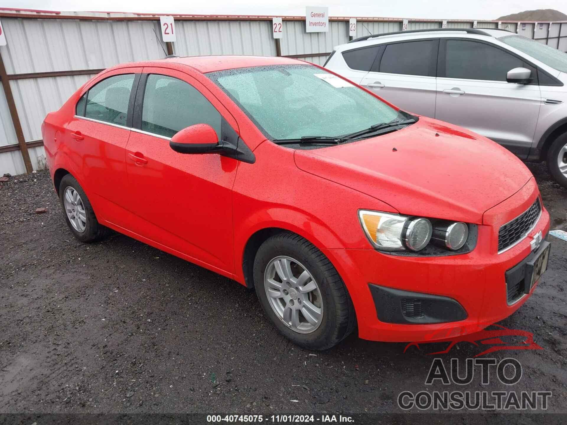 CHEVROLET SONIC 2016 - 1G1JC5SGXG4146968