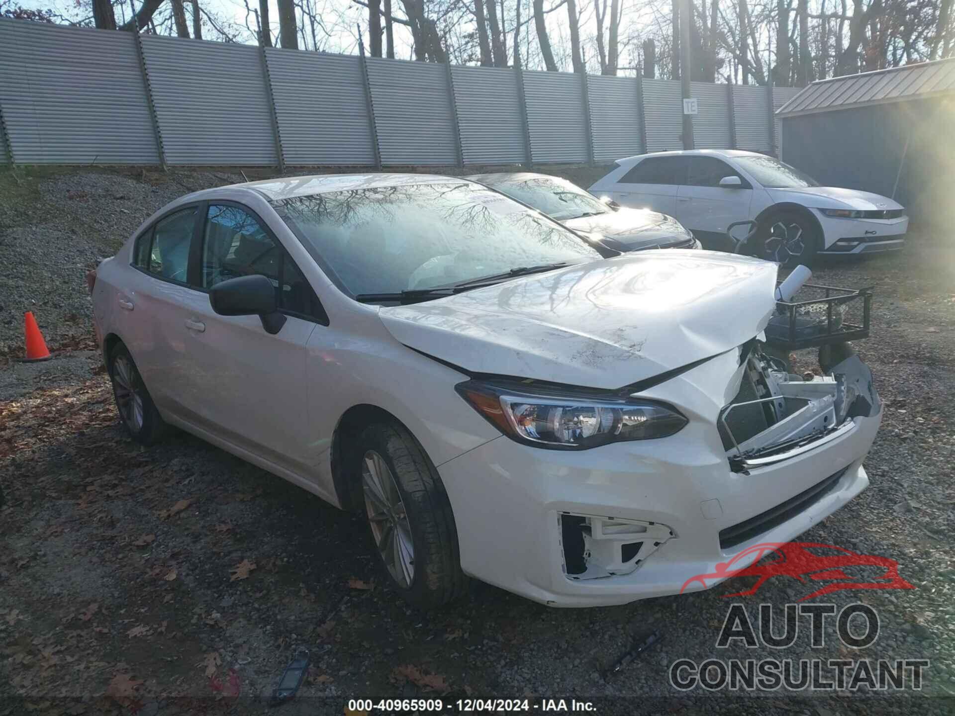 SUBARU IMPREZA 2019 - 4S3GKAA63K3624538