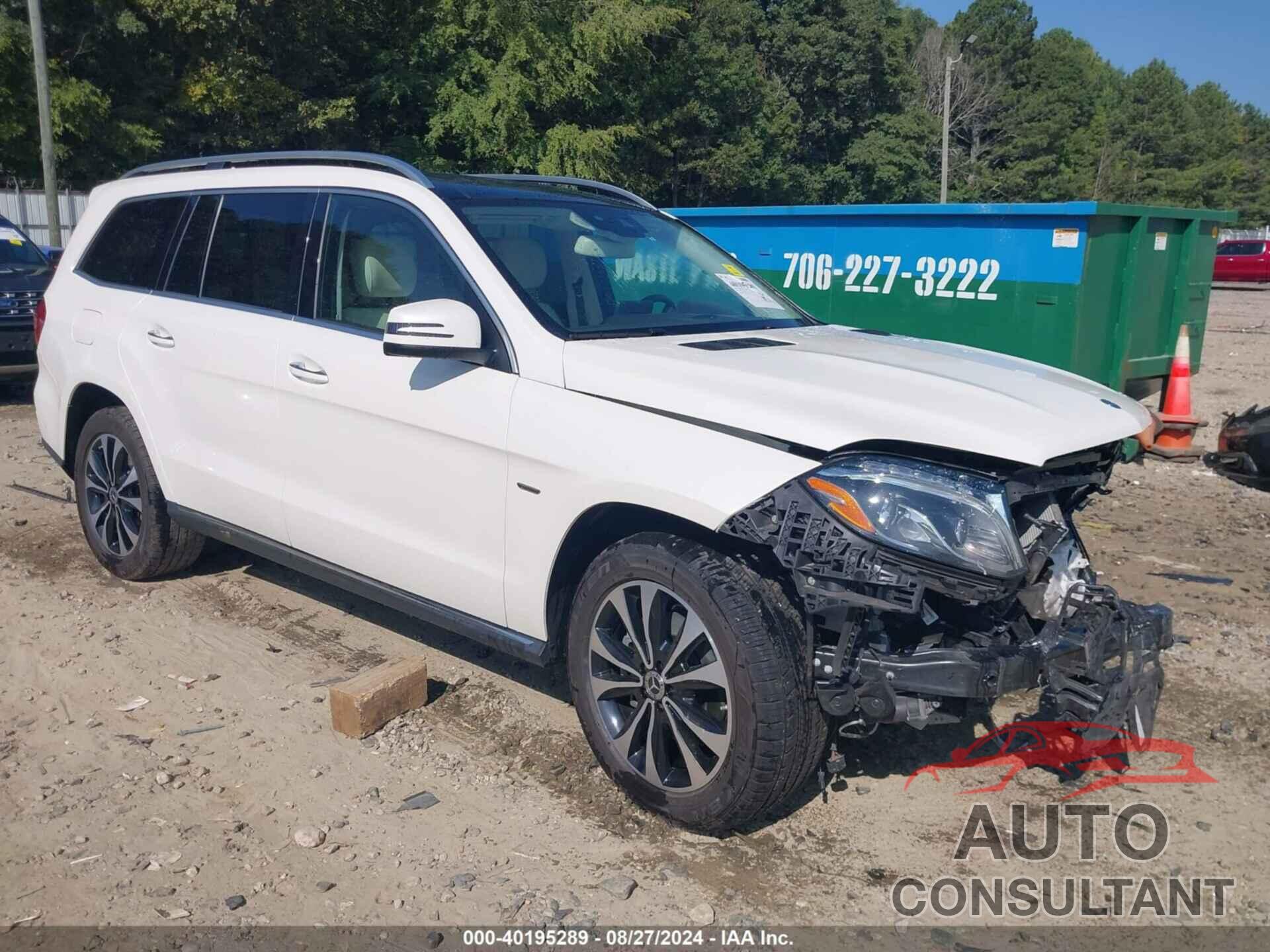 MERCEDES-BENZ GLS 450 2019 - 4JGDF6EE2KB233081